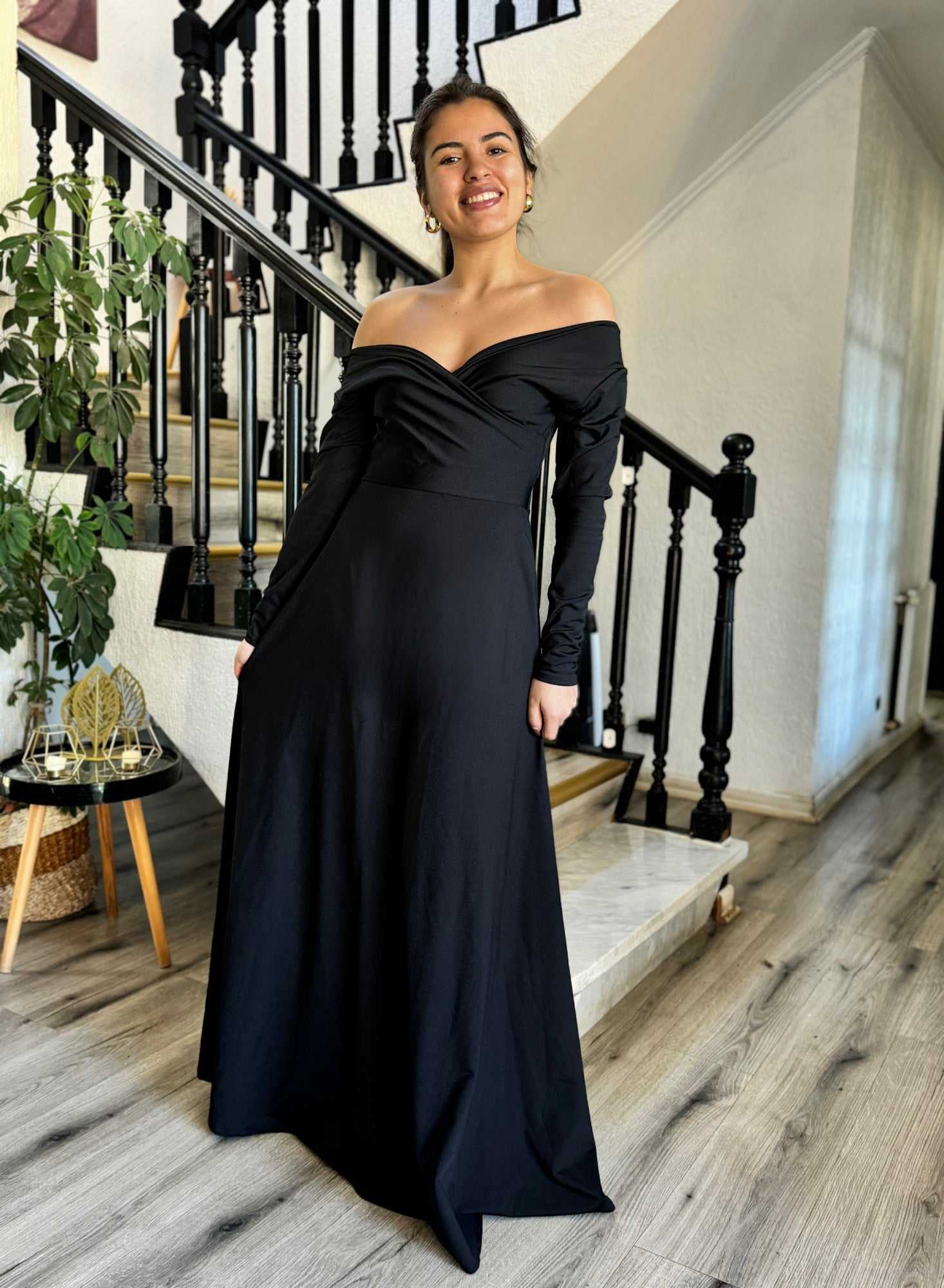 MAXI DRESS CRUZADO MANGA LARGA COLOR A ELECCION PininaOnline MAXI DRESS CRUZADO MANGA LARGA COLOR A ELECCION PininaOnline