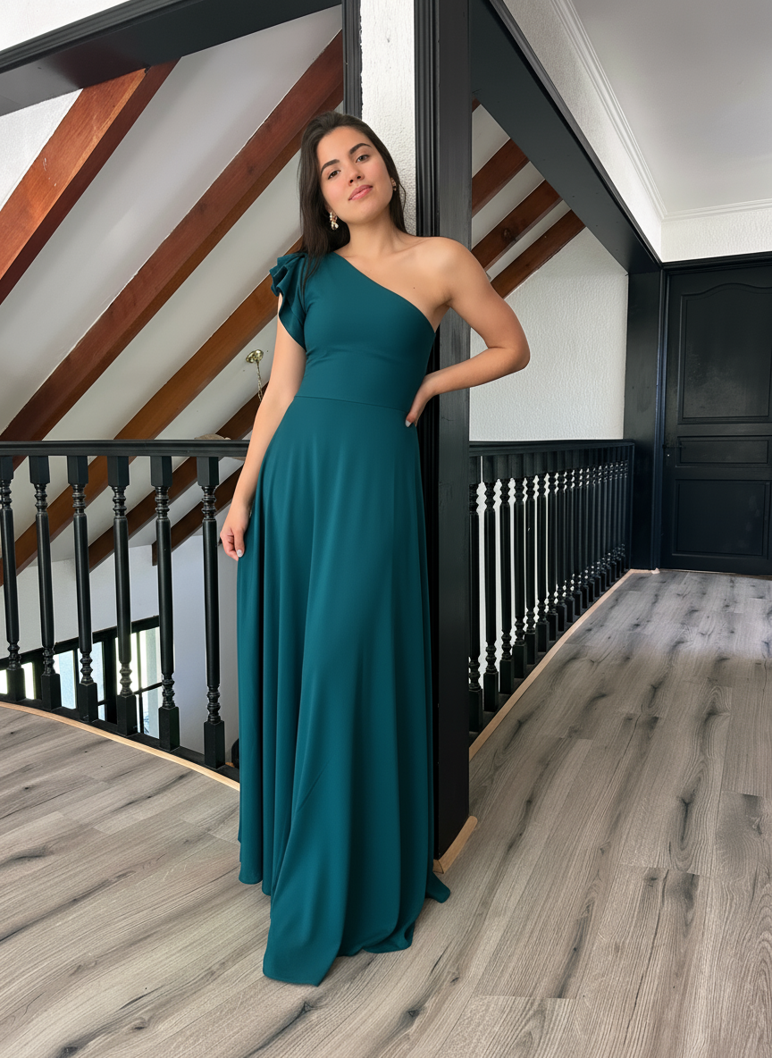 MAXI DRESS MERAKI LF COLOR A ELECCION