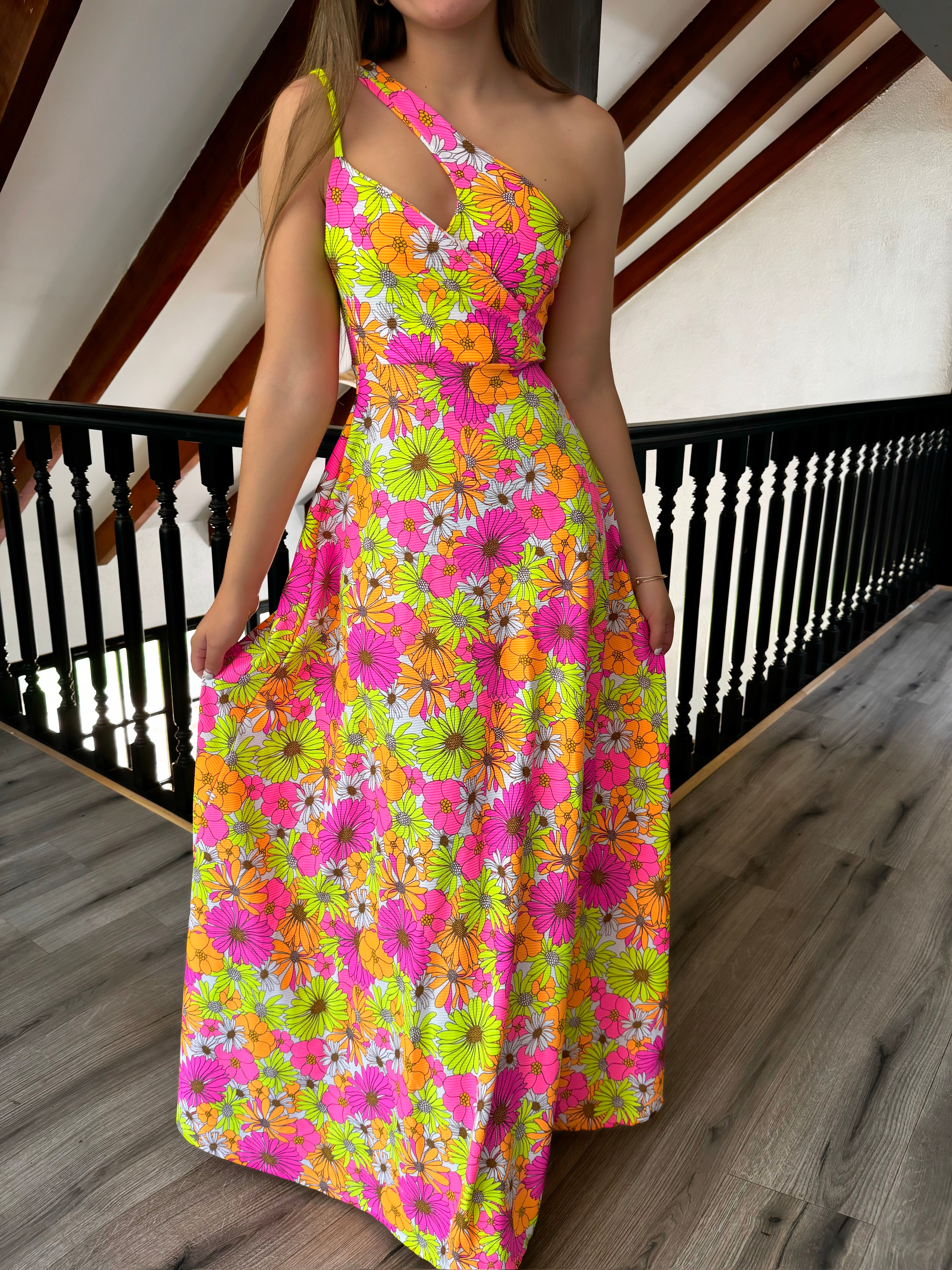 MAXI DRESS SATURNO ESTAMPADO A ELECCIÓN