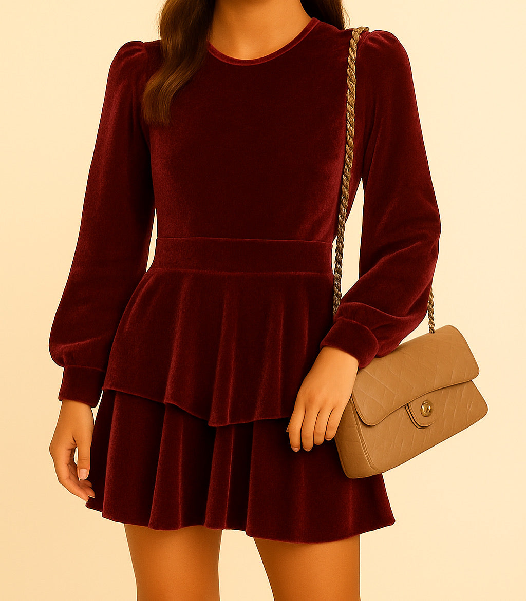 VESTIDO LILY VELVET COLOR A ELECCION