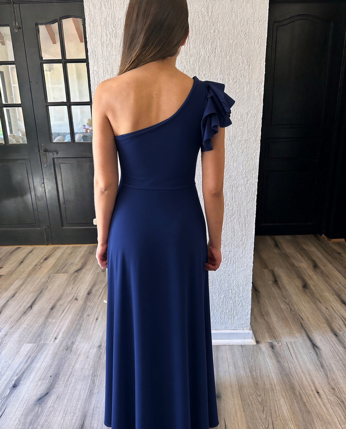 VESTIDO LARGO FIESTA MERAKI SIDE SLIT COLOR A ELECCIÓN