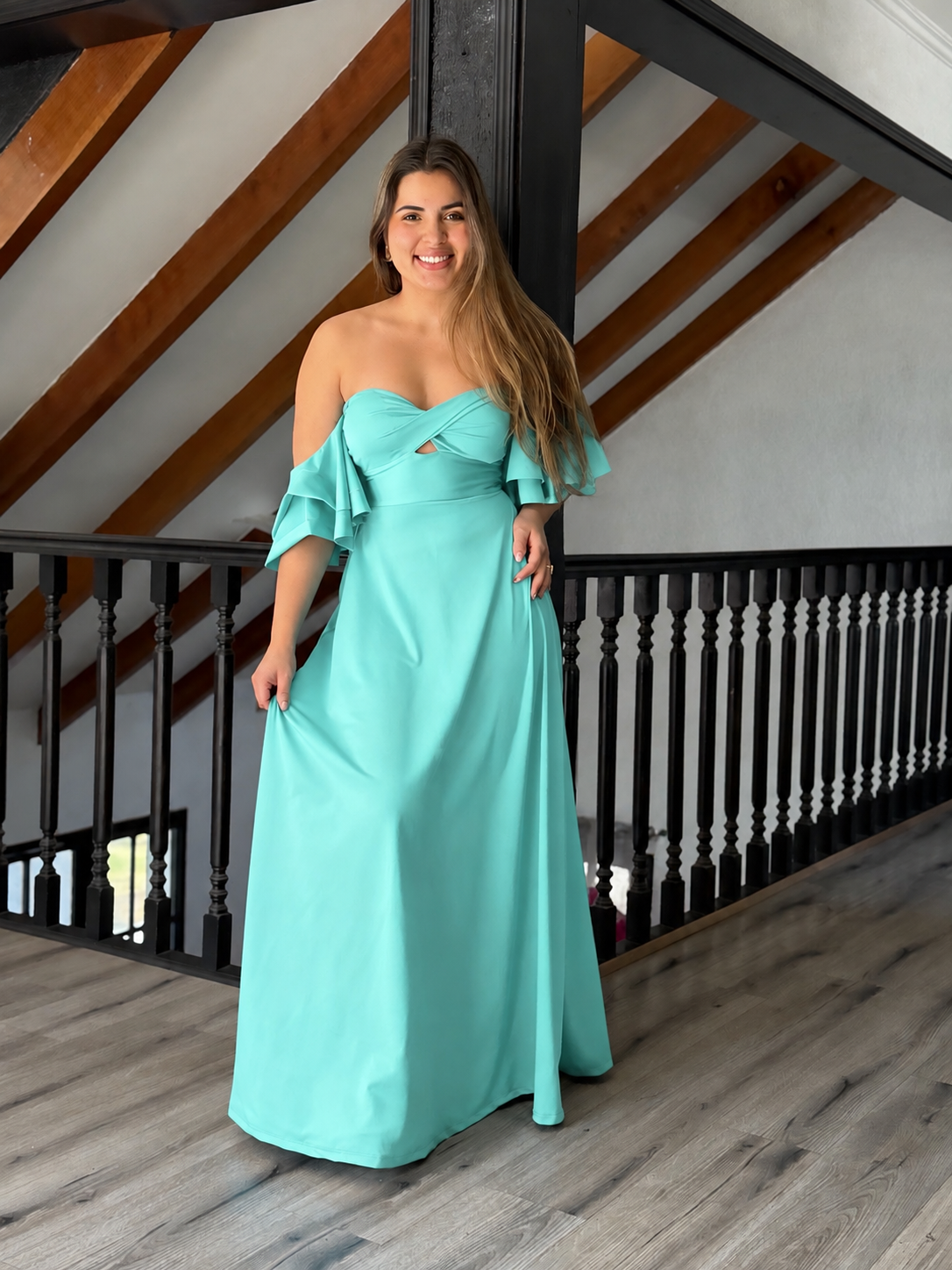 MAXI DRESS QUEEN COLOR A ELECCIÓN