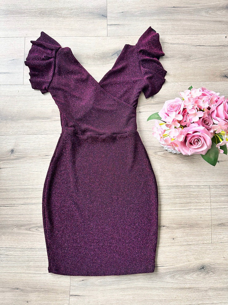 VESTIDO CRUZADO GLAM