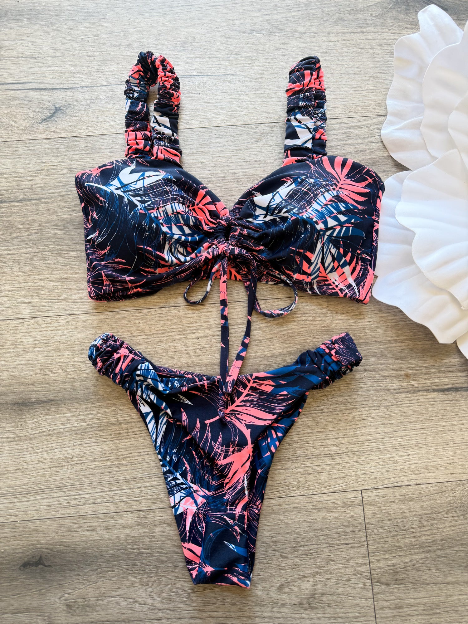 TOP TANZANIA ESTAMPADO A ELECCION + BOTTOMS TANZANIA ESTAMPADO A ELECCION