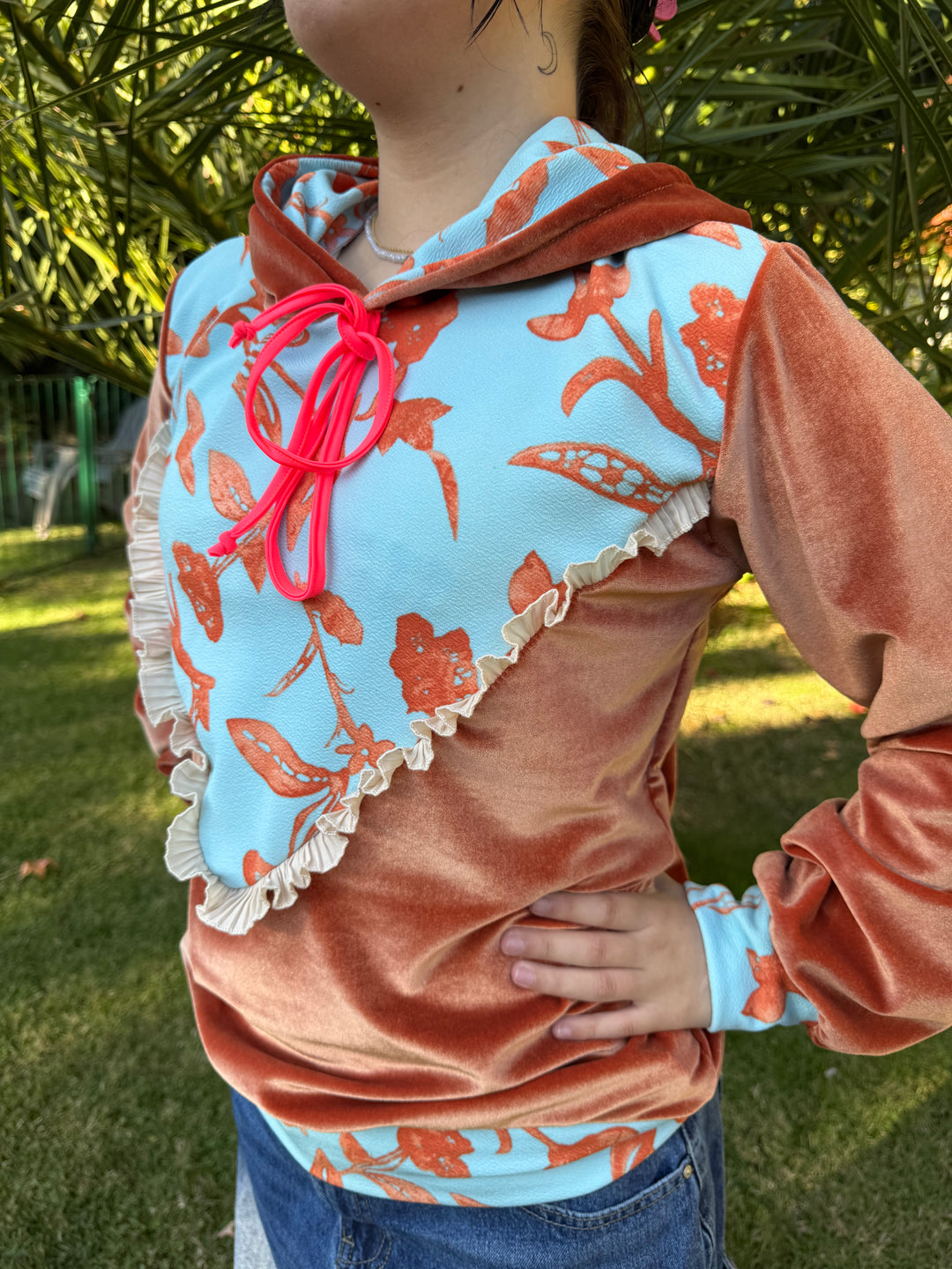 POLERON ORANGE BOHO
