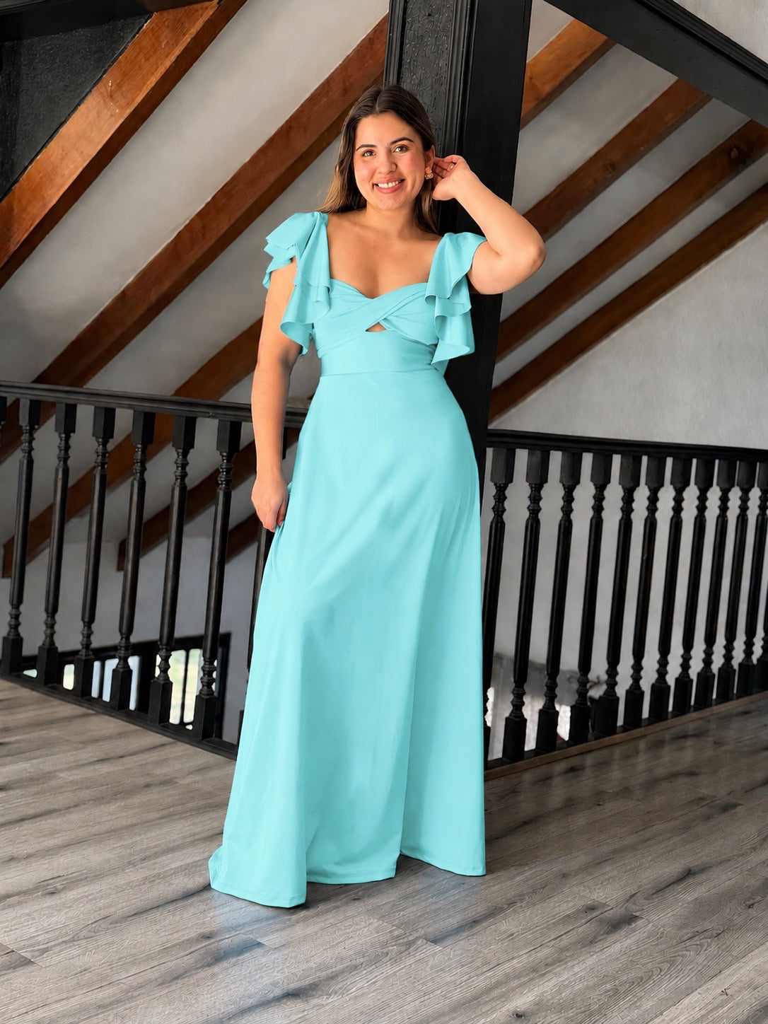 MAXI DRESS QUEEN COLOR A ELECCIÓN
