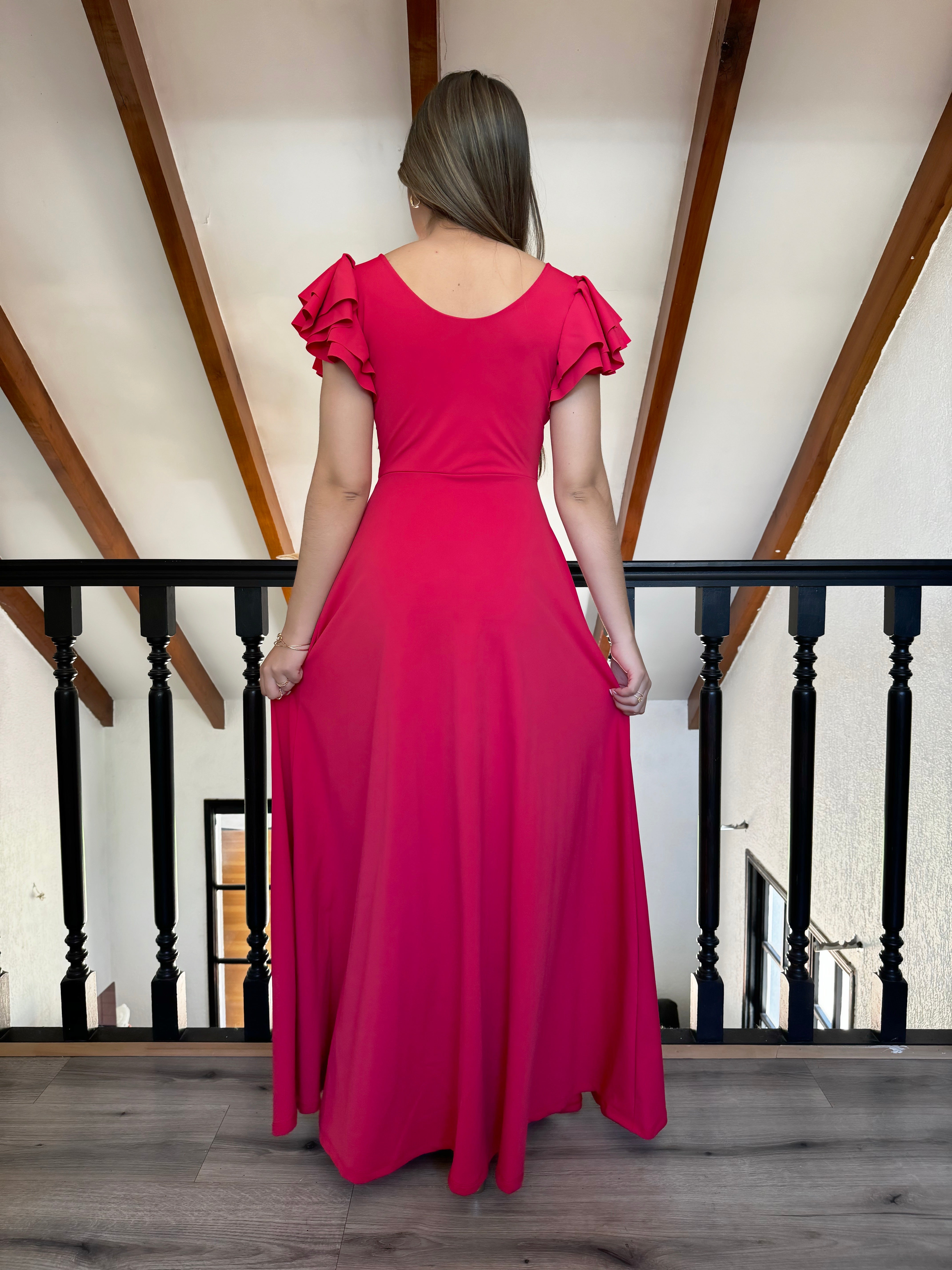 MAXI DRESS ABIR COLOR A ELECCIÓN