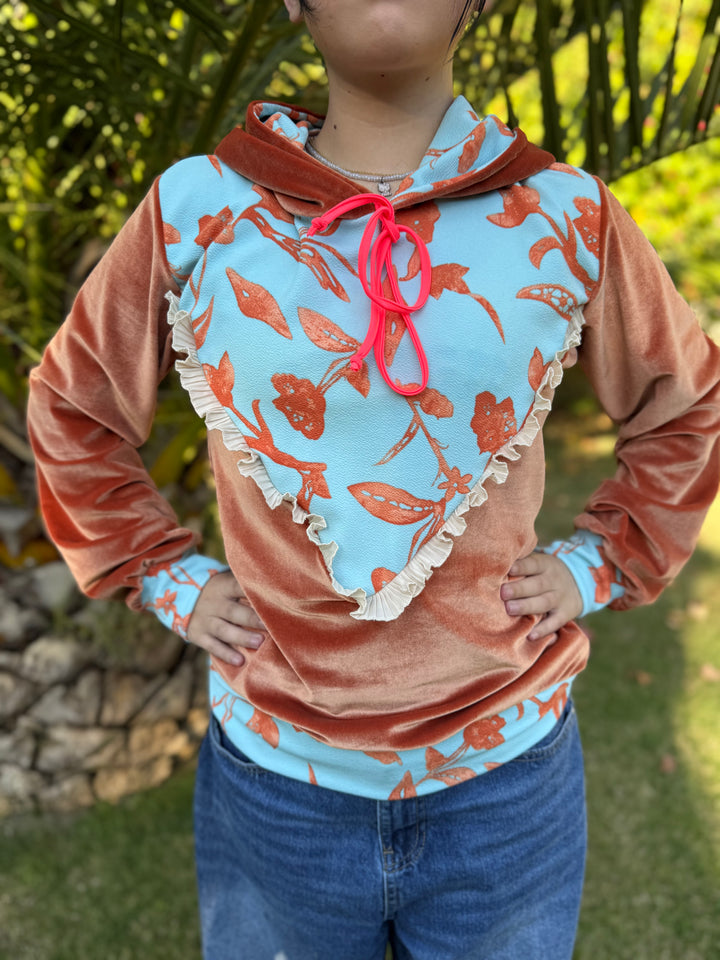 POLERON ORANGE BOHO