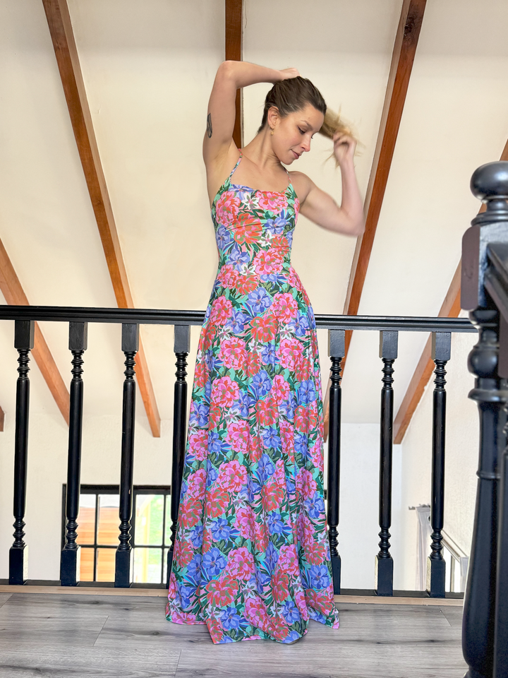 MAXI DRESS REBECCA ESTAMPADO A ELECCION