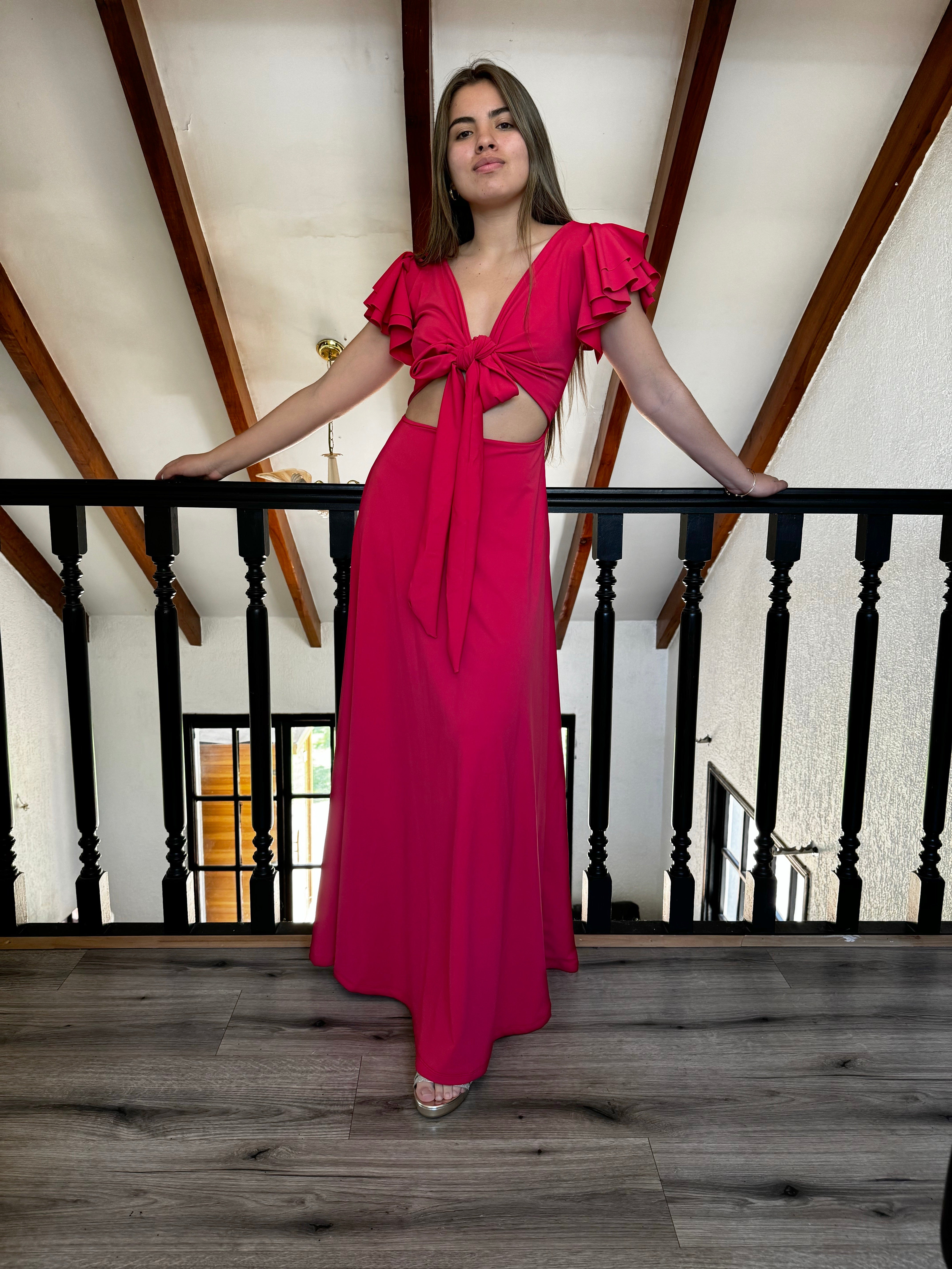 MAXI DRESS ABIR COLOR A ELECCIÓN