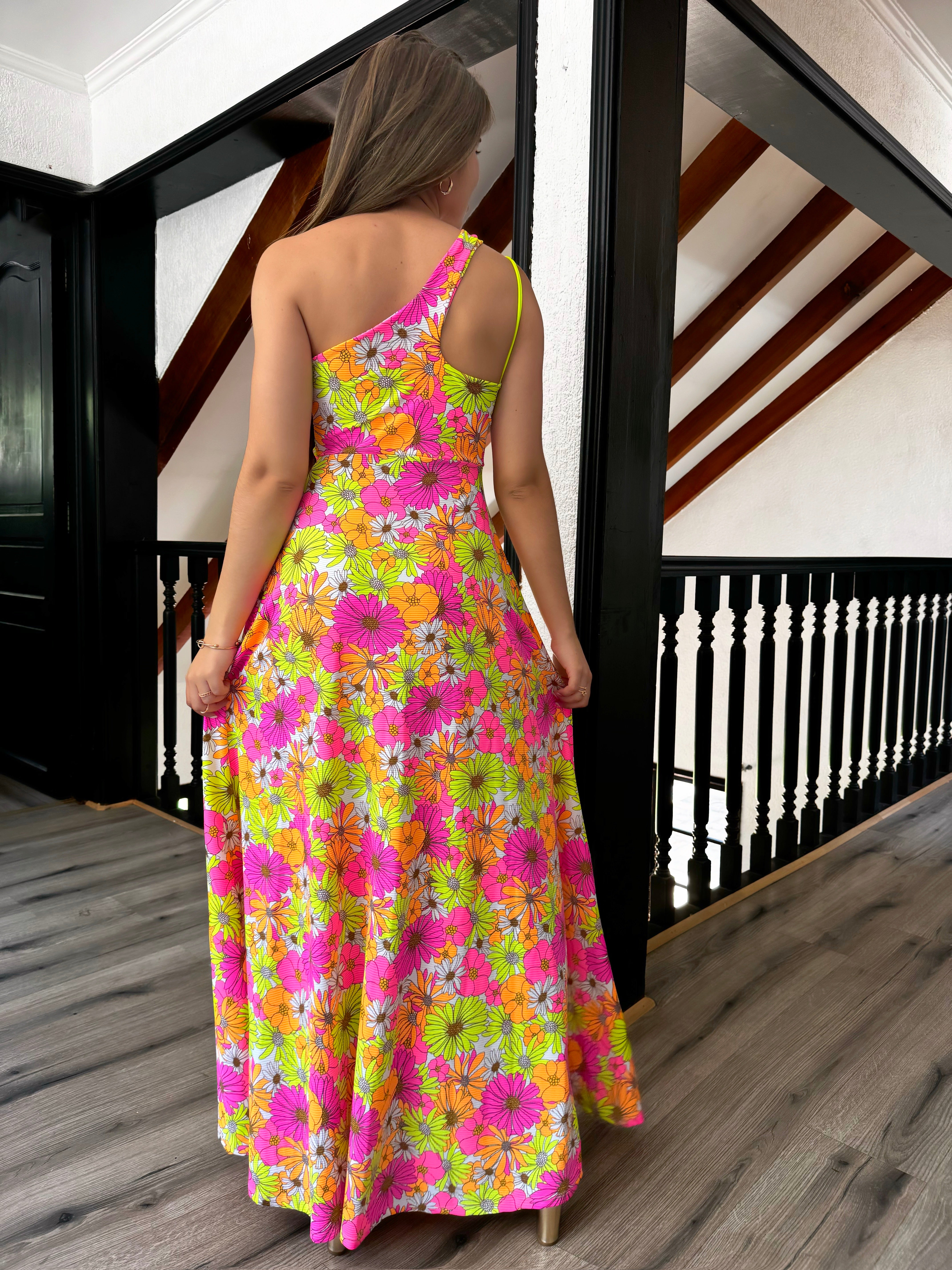 MAXI DRESS SATURNO ESTAMPADO A ELECCIÓN