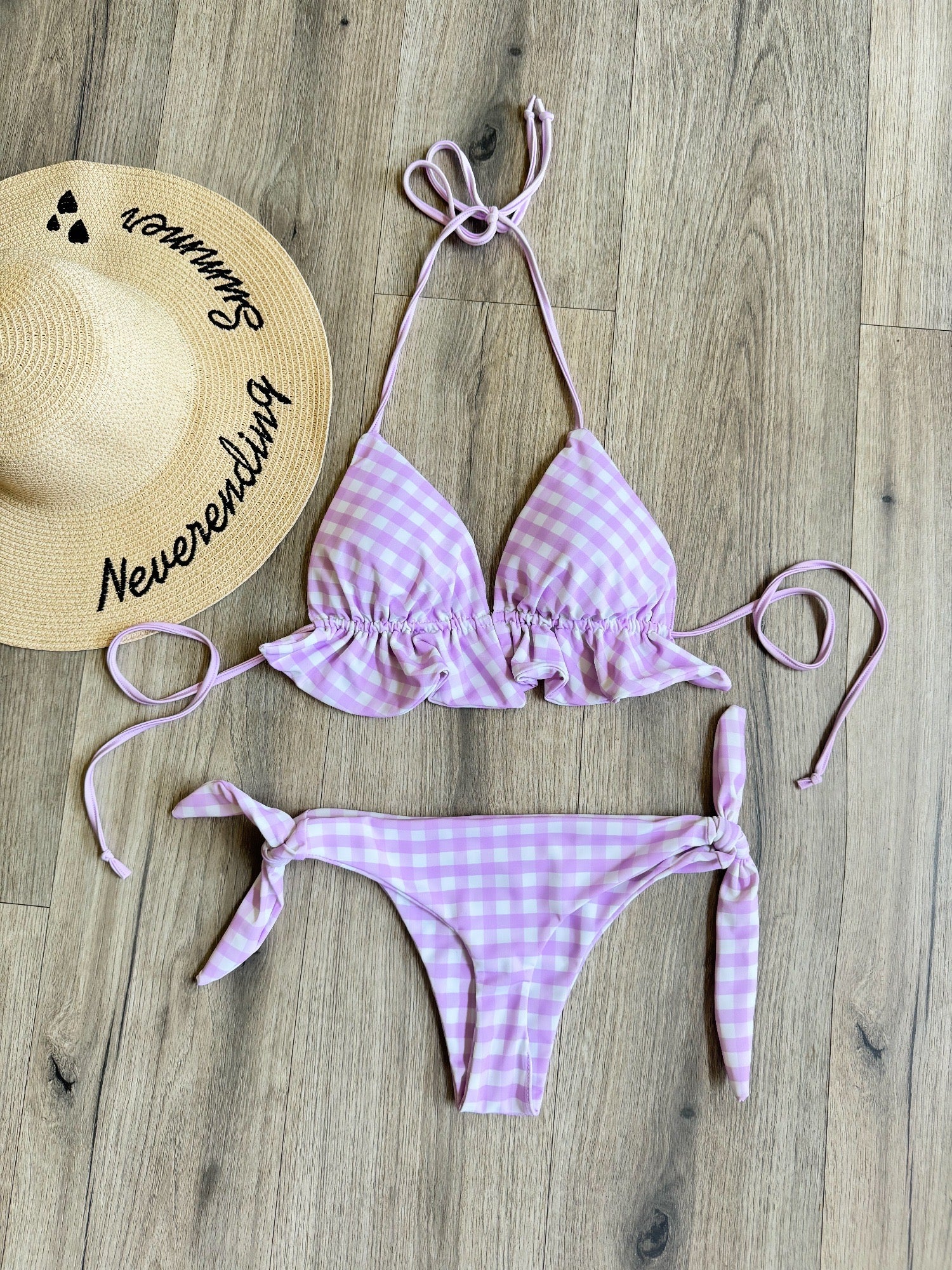 TOP PIA ESTAMPADO A ELECCIÓN + BOTTOMS AMARRAS ESTAMPADO A ELECCIÓN