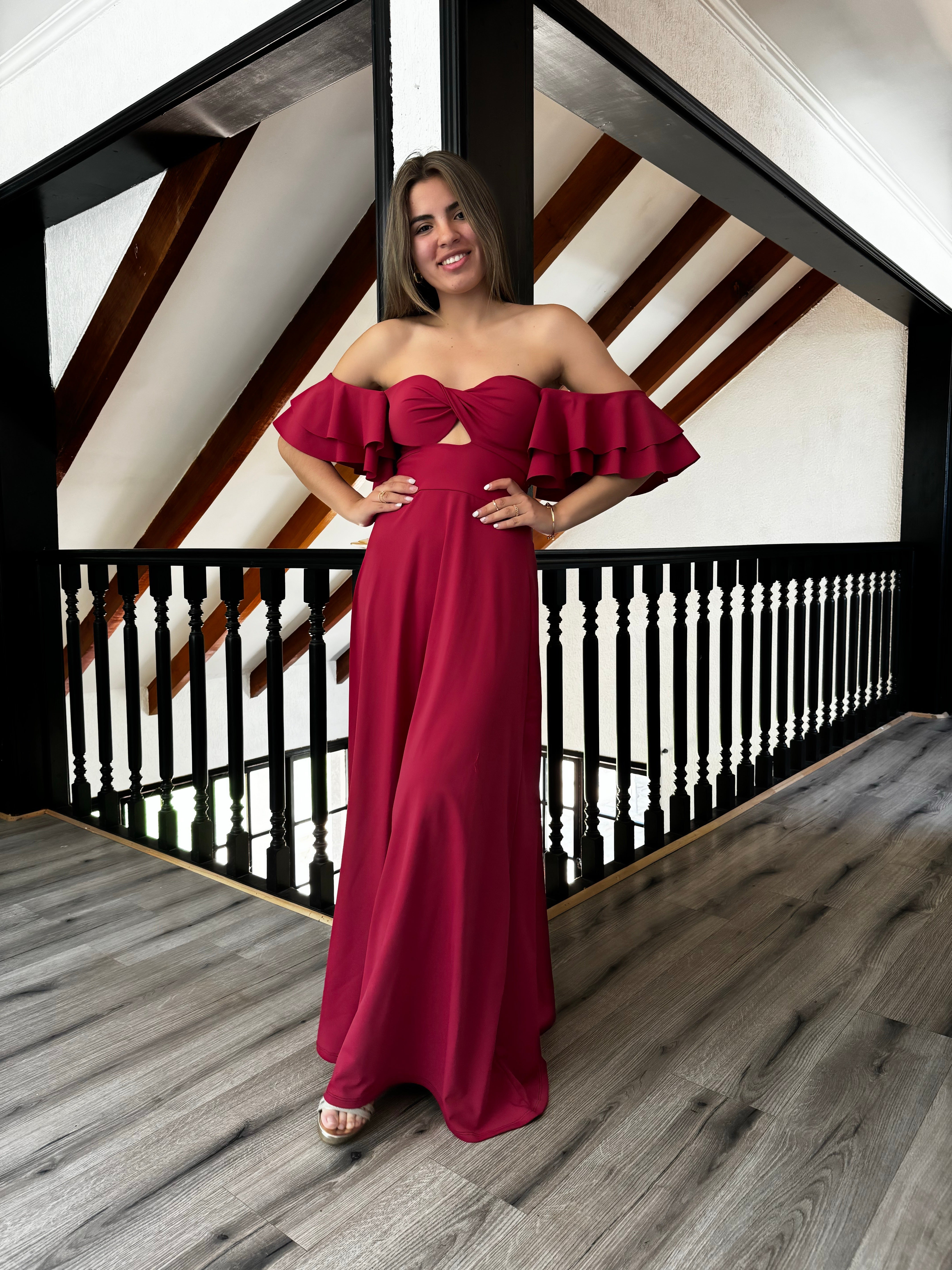 MAXI DRESS QUEEN COLOR A ELECCIÓN