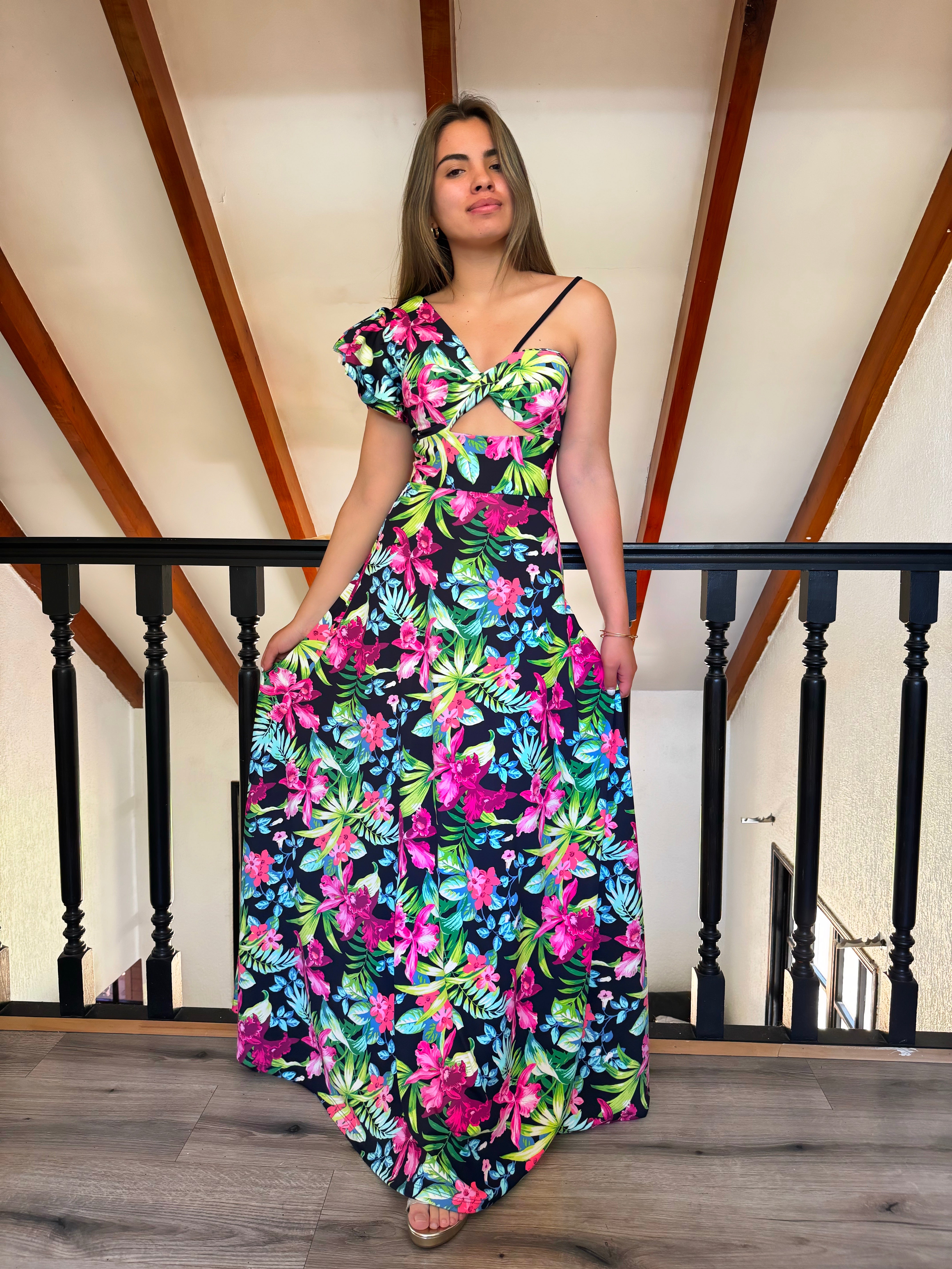 MAXI DRESS TRACY ESTAMPADO A ELECCION