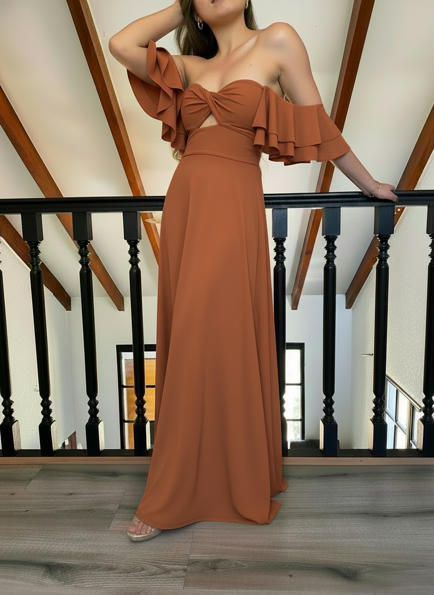 MAXI DRESS QUEEN LF COLOR A ELECCIÓN