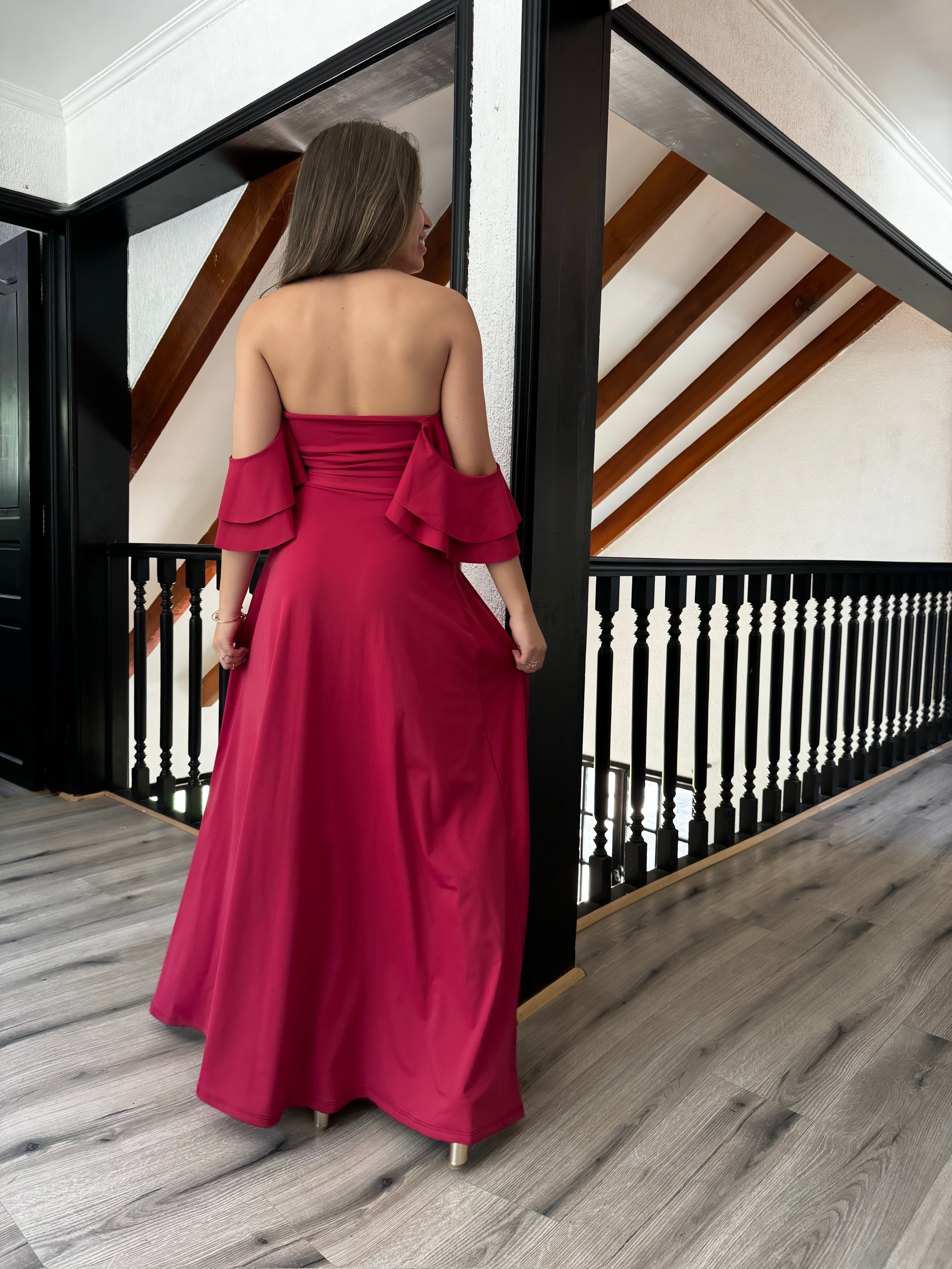 MAXI DRESS QUEEN COLOR A ELECCIÓN