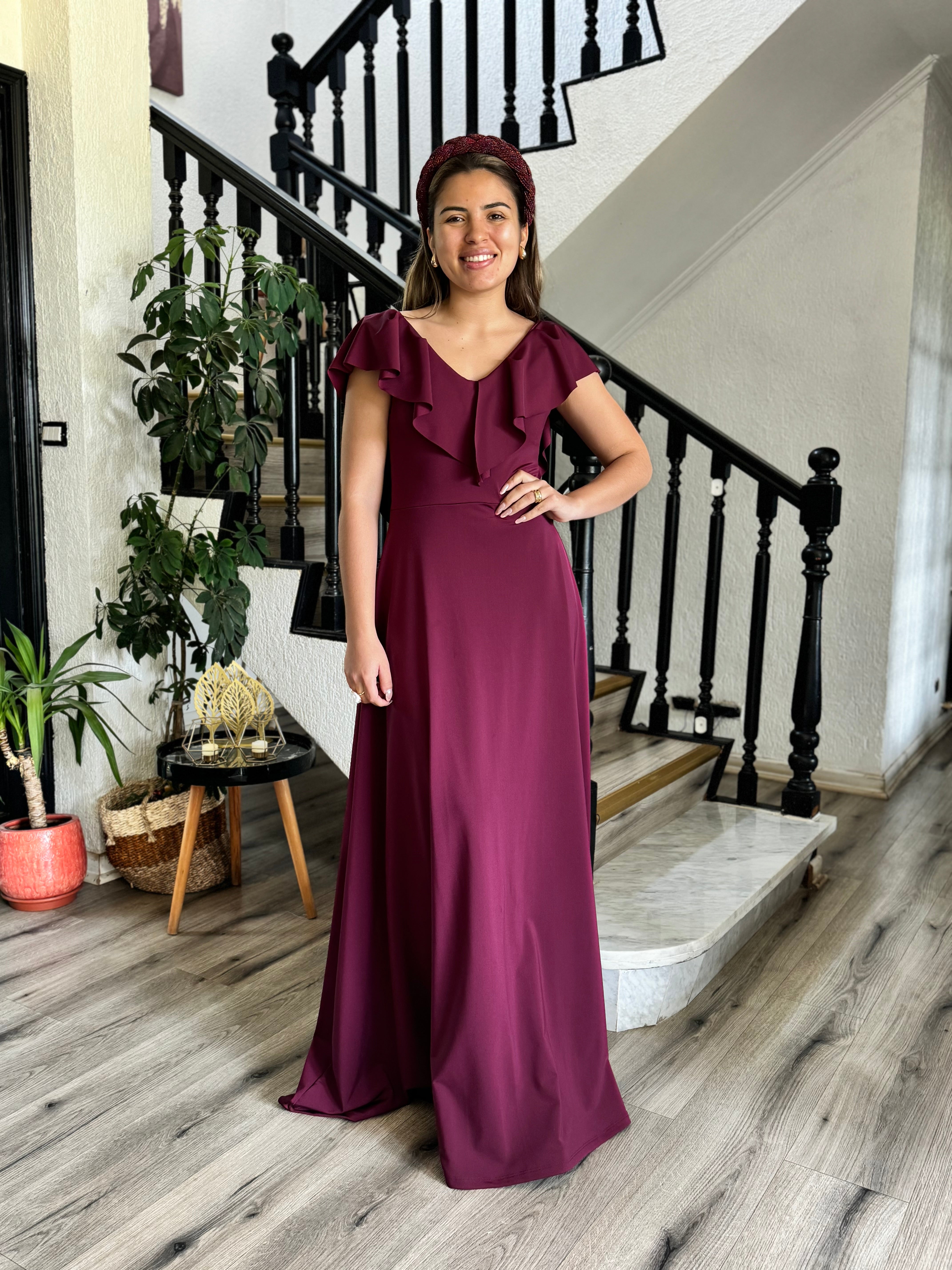 MAXI DRESS FIORELLA COLOR A ELECCION