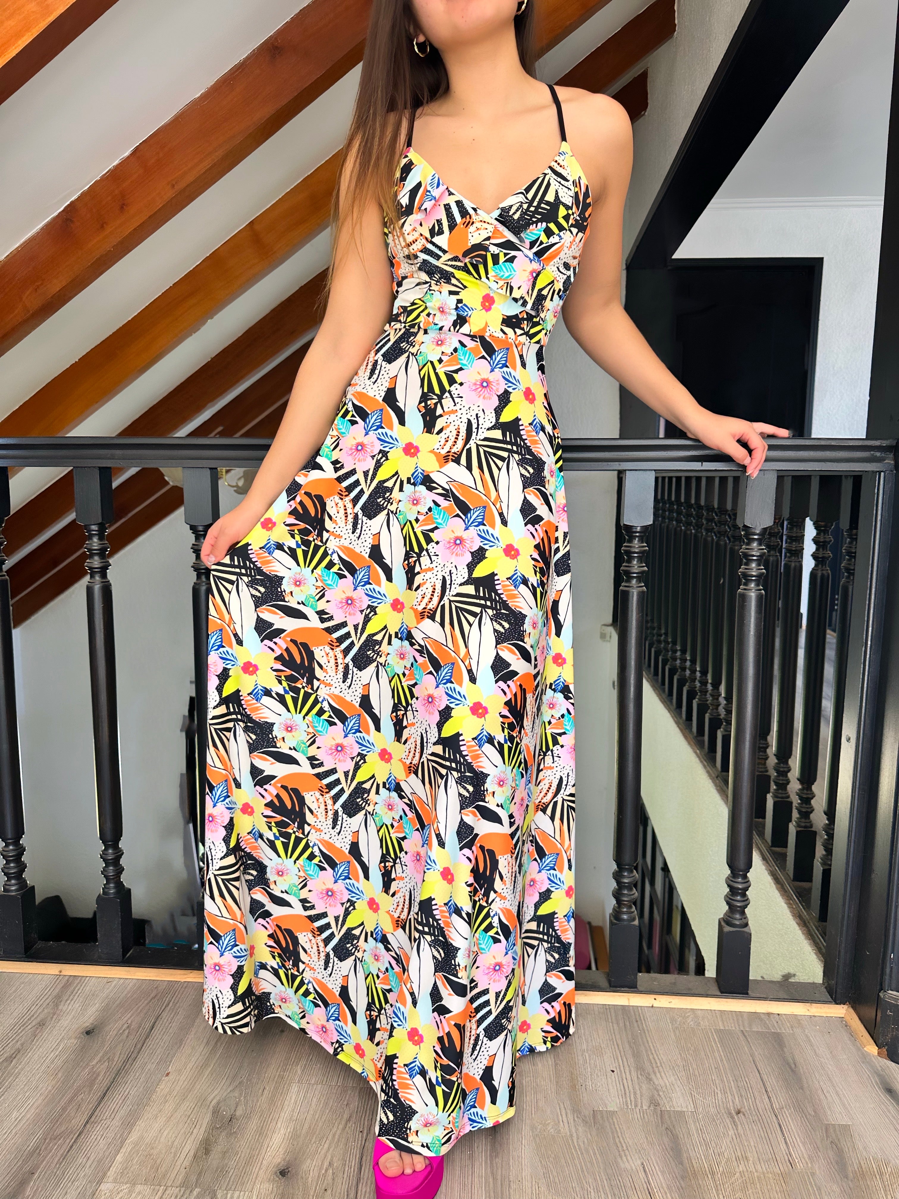 MAXI DRESS MAITE ESTAMPADO A ELECCIÓN