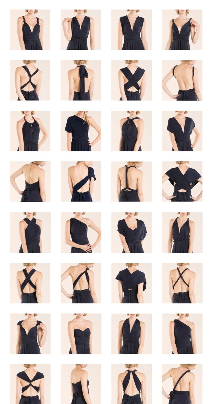 MAXI DRESS MULTIFORMA COLOR A ELECCIÓN