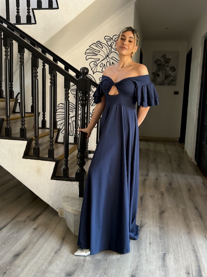 MAXI DRESS MILENA COLOR A ELECCION