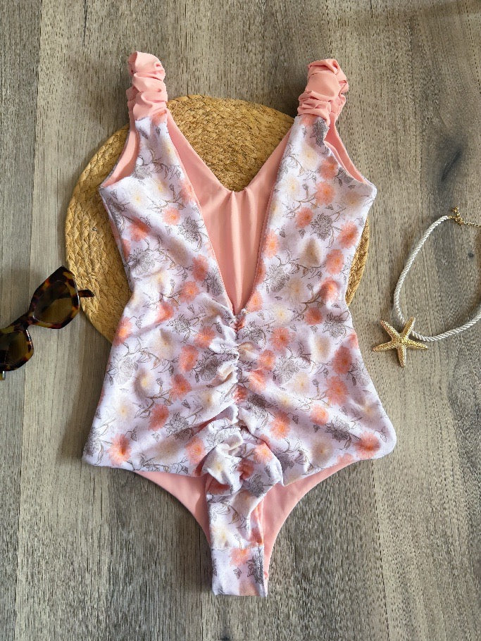 TRAJE DE BAÑO REVERSIBLE KIKI BLOOMING