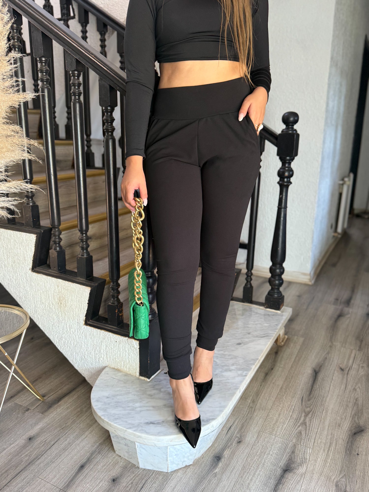 PANTALON SPORTY CHIC COLOR A ELECCION