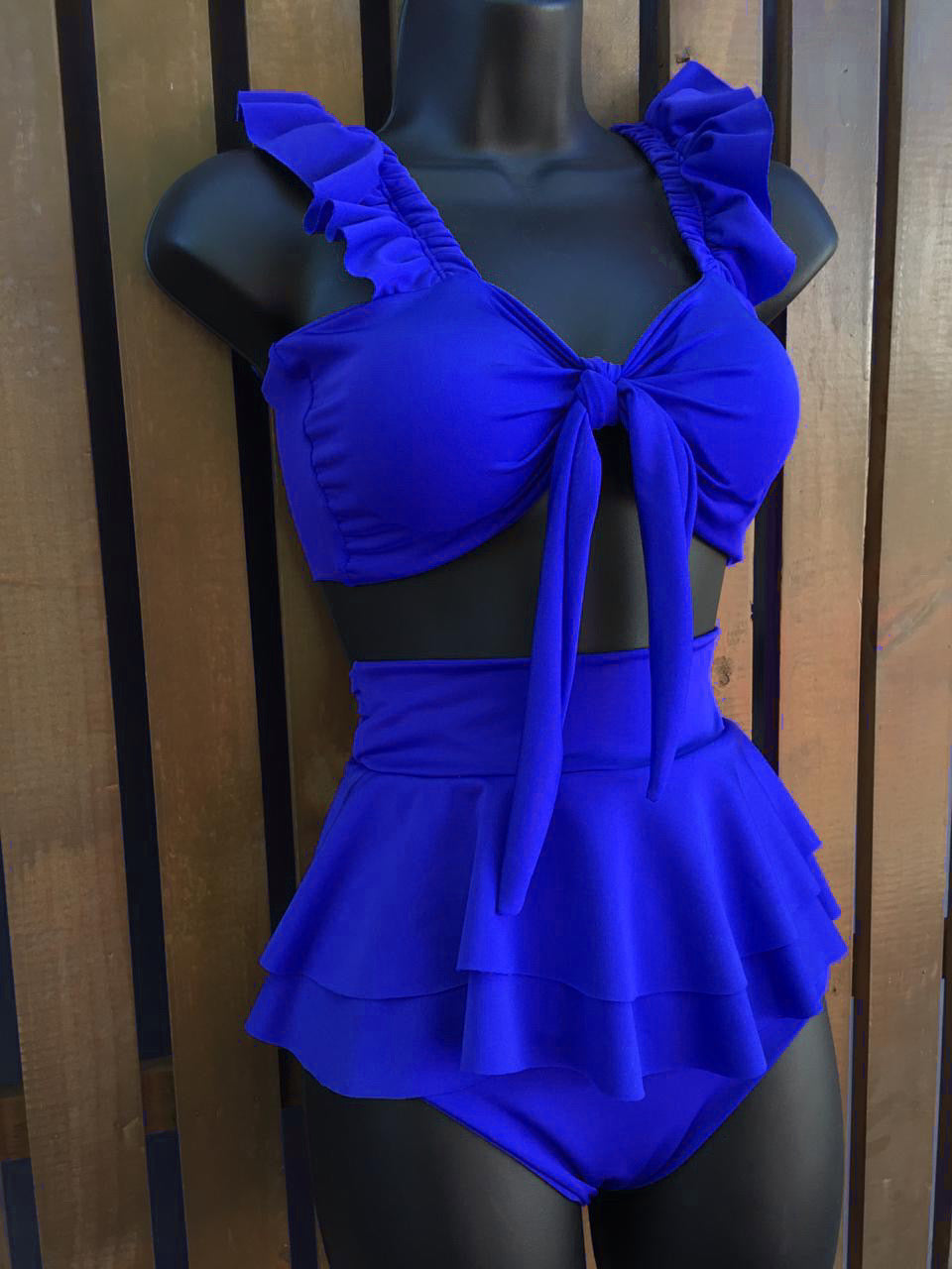 TOP BRETELES LIPA + BOTTOMS DOBLE FALDA A ELECCION