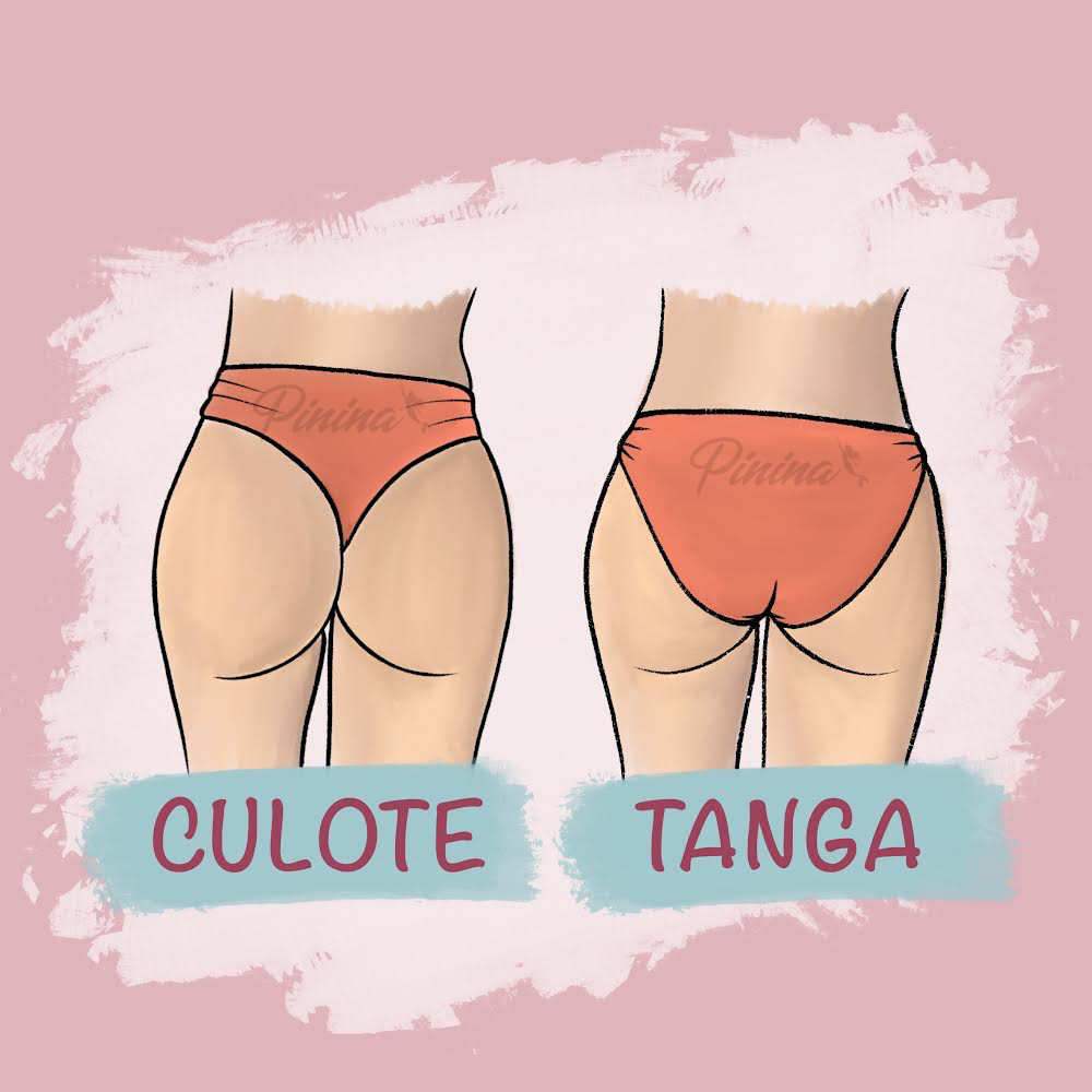 TOP MILI ESTAMPADO + BOTTOMS BASIC RED