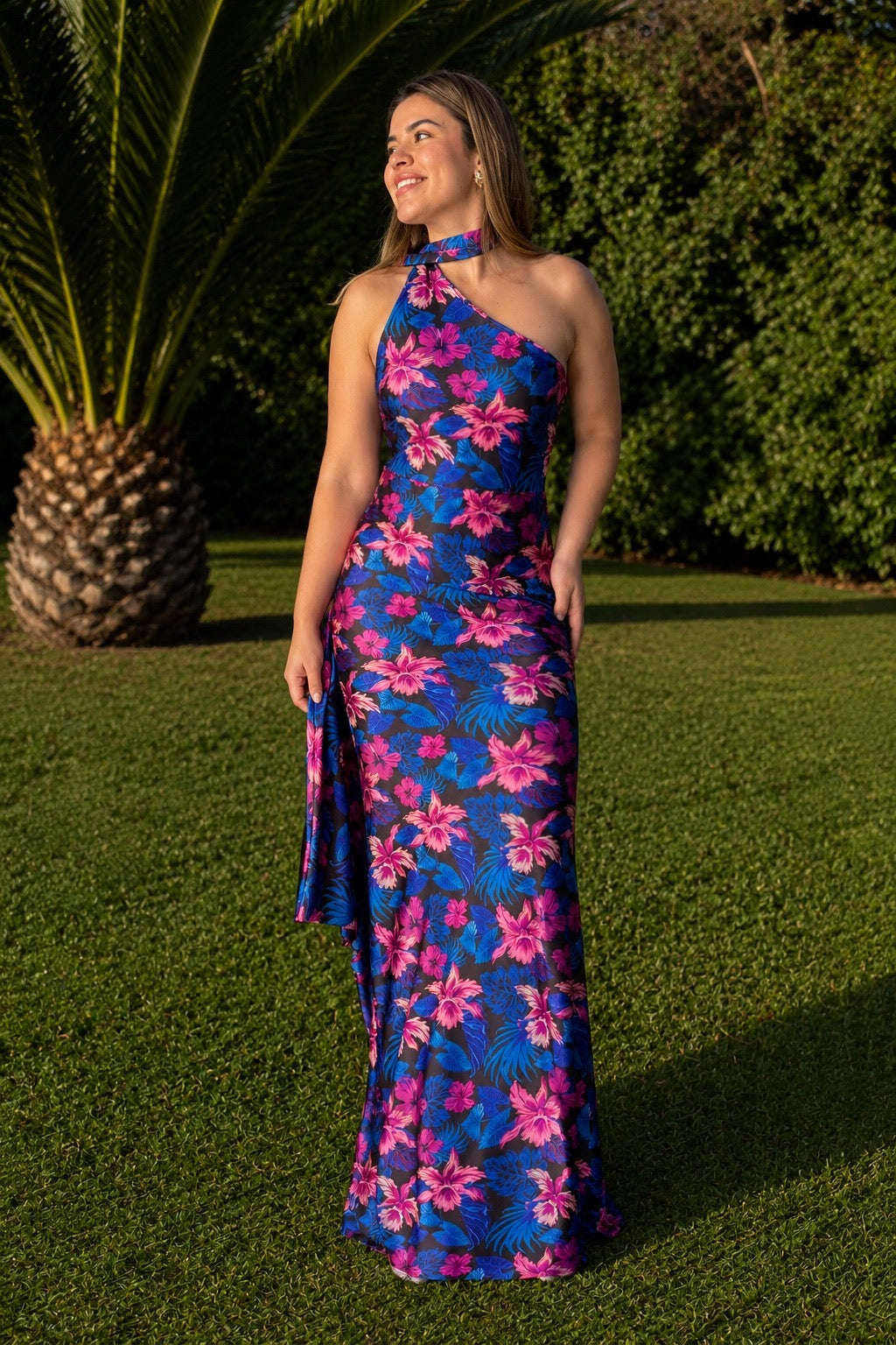 MAXI DRESS ATENAS DUBLIN tela exclusiva