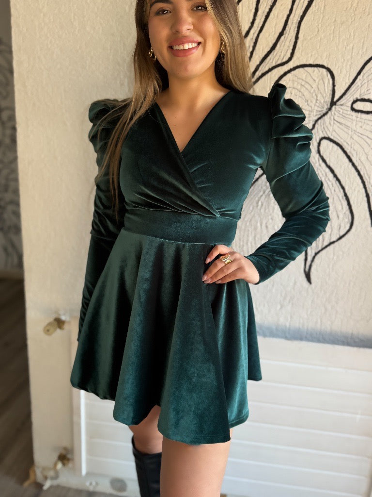 VESTIDO EMMA VELVET COLOR A ELECCION