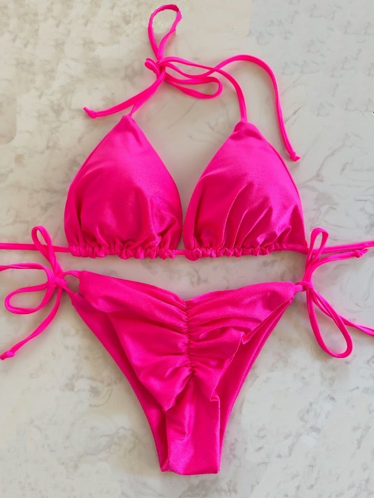 TOP TRIÁNGULOS + BOTTOMS PASCUALA COLOR A ELECCION