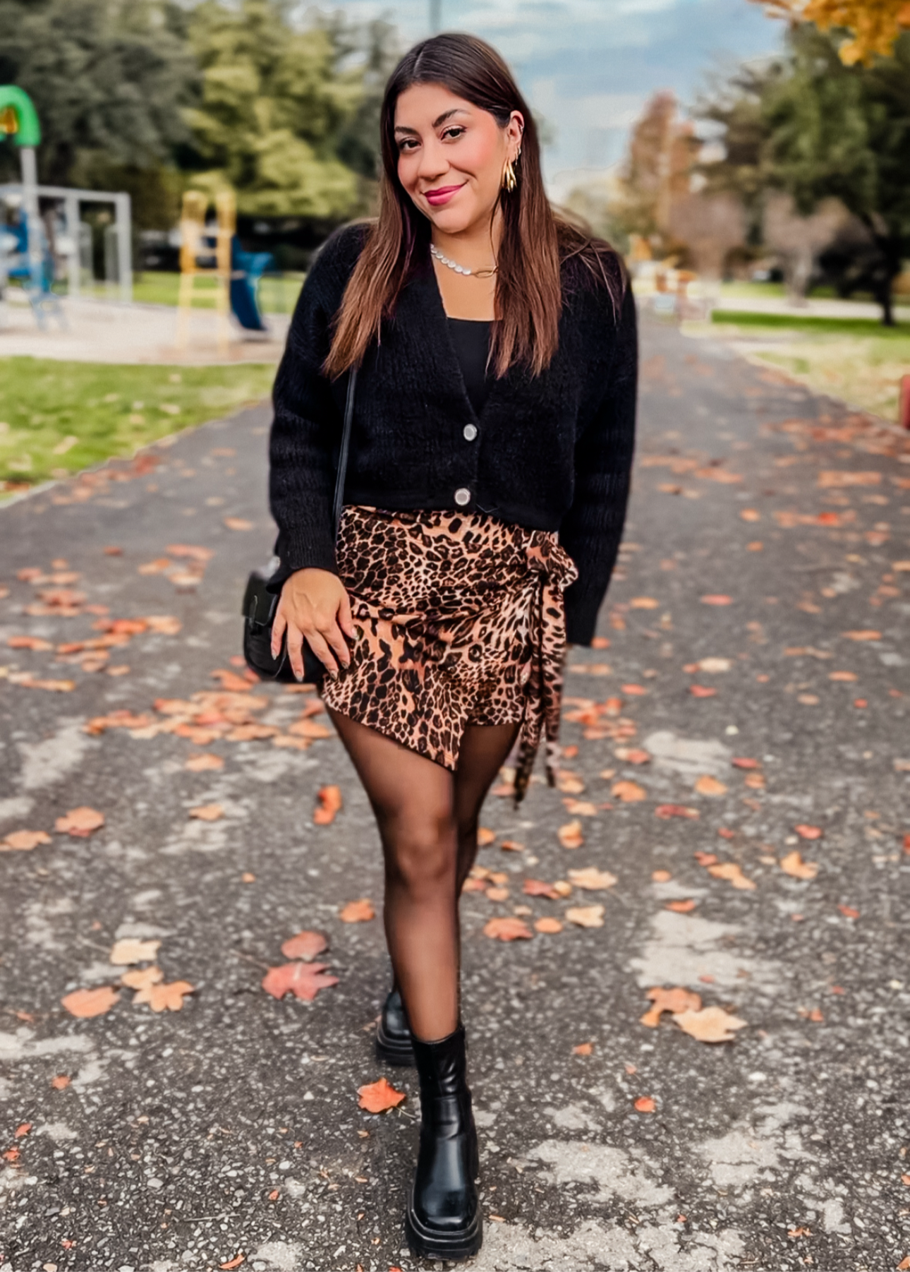 FALDA SHORT HAVANA ANIMAL PRINT