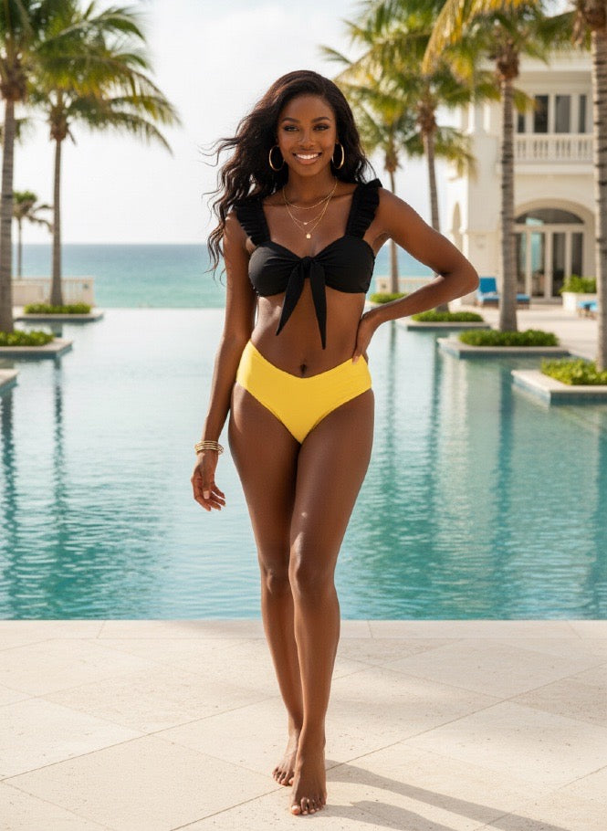 TOP BRETELES BLACK + BOTTOMS PANDORA COLOR A ELECCION 