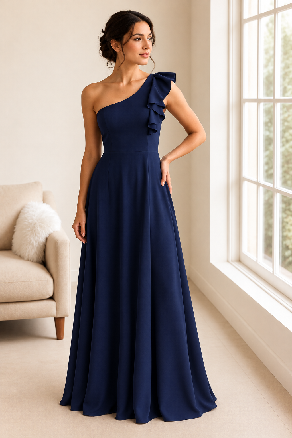VESTIDO LARGO FIESTA CINDERELLA LF COLOR A ELECCION