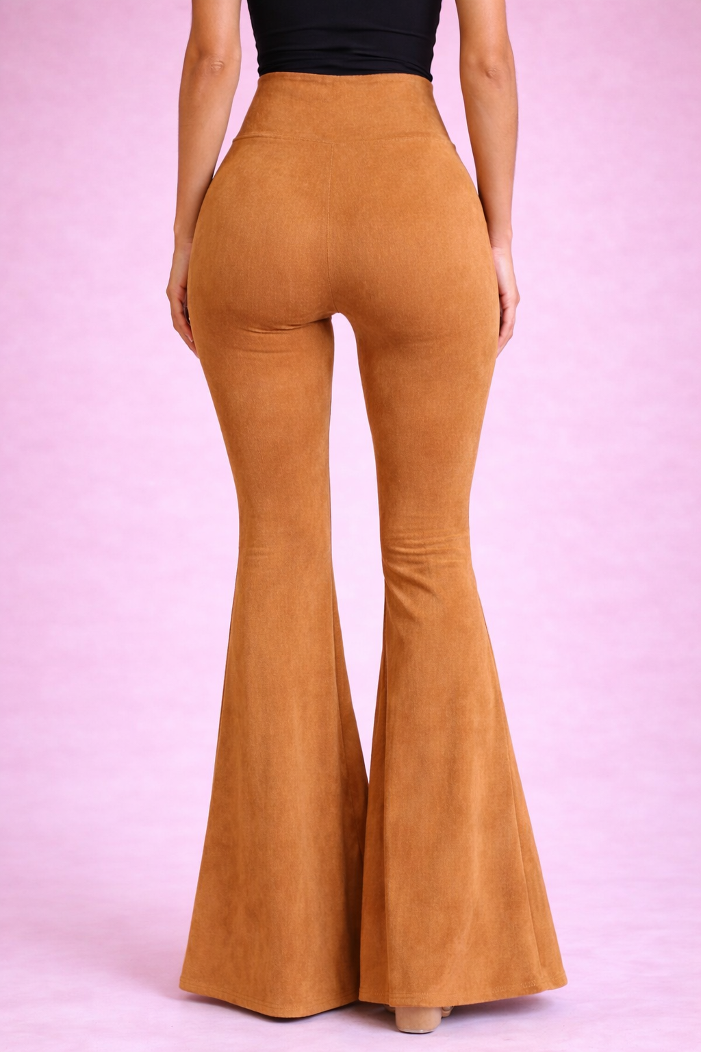 CALZA MAXI FLARE SUEDE COLOR A ELECCION