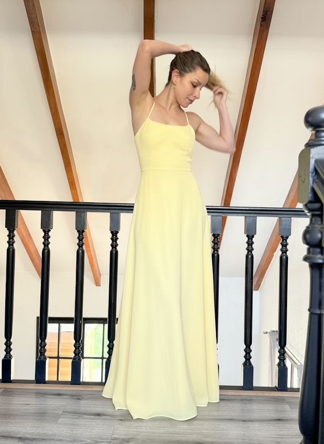 MAXI DRESS REBECCA LF COLOR A ELECCION