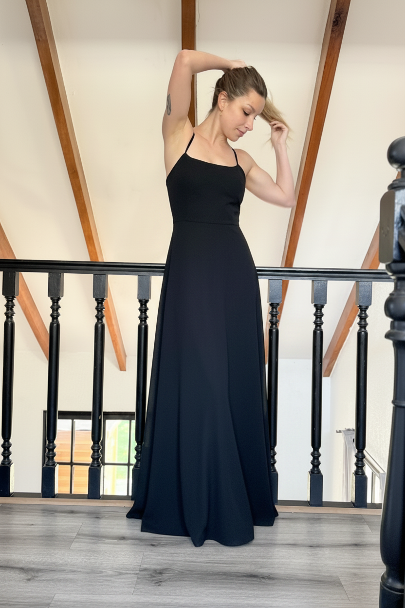 MAXI DRESS REBECCA LF COLOR A ELECCION