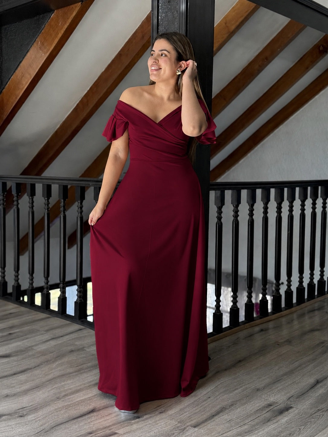 MAXI DRESS CRUZADO LF