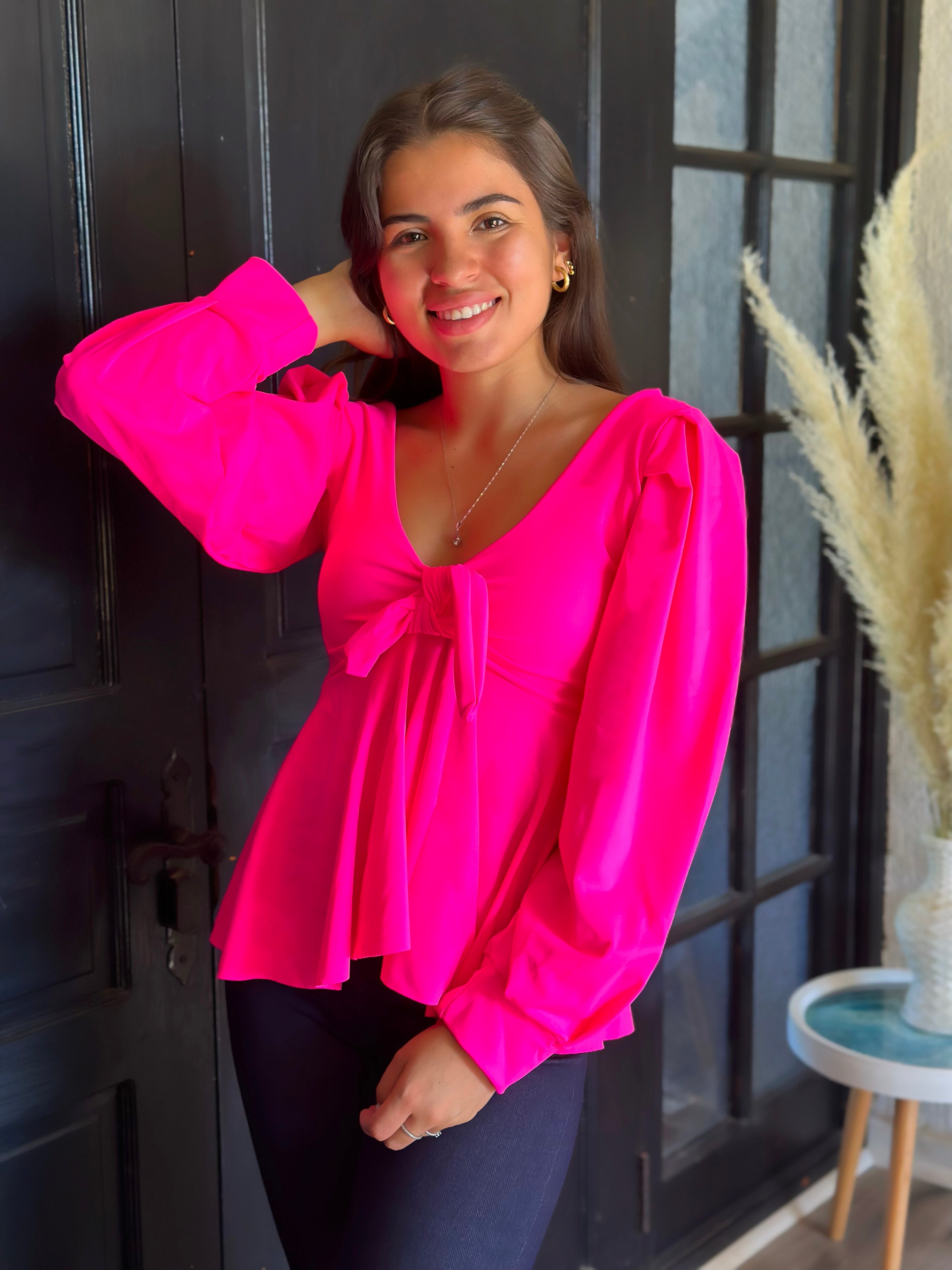 BLUSA PEPLUM COLOR A ELECCIÓN