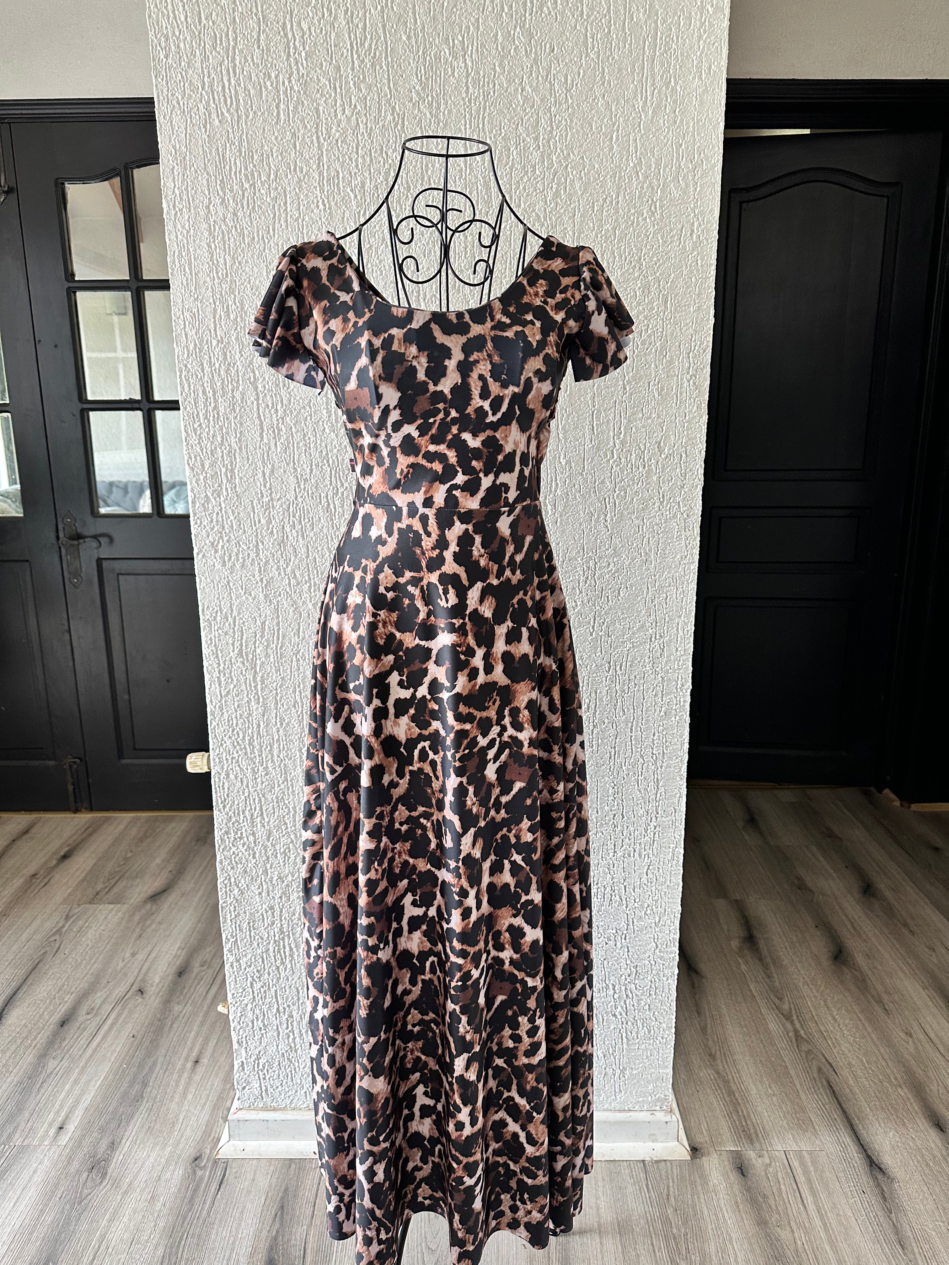 MAXI DRESS CRUZADO ESTAMPADO A ELECCION