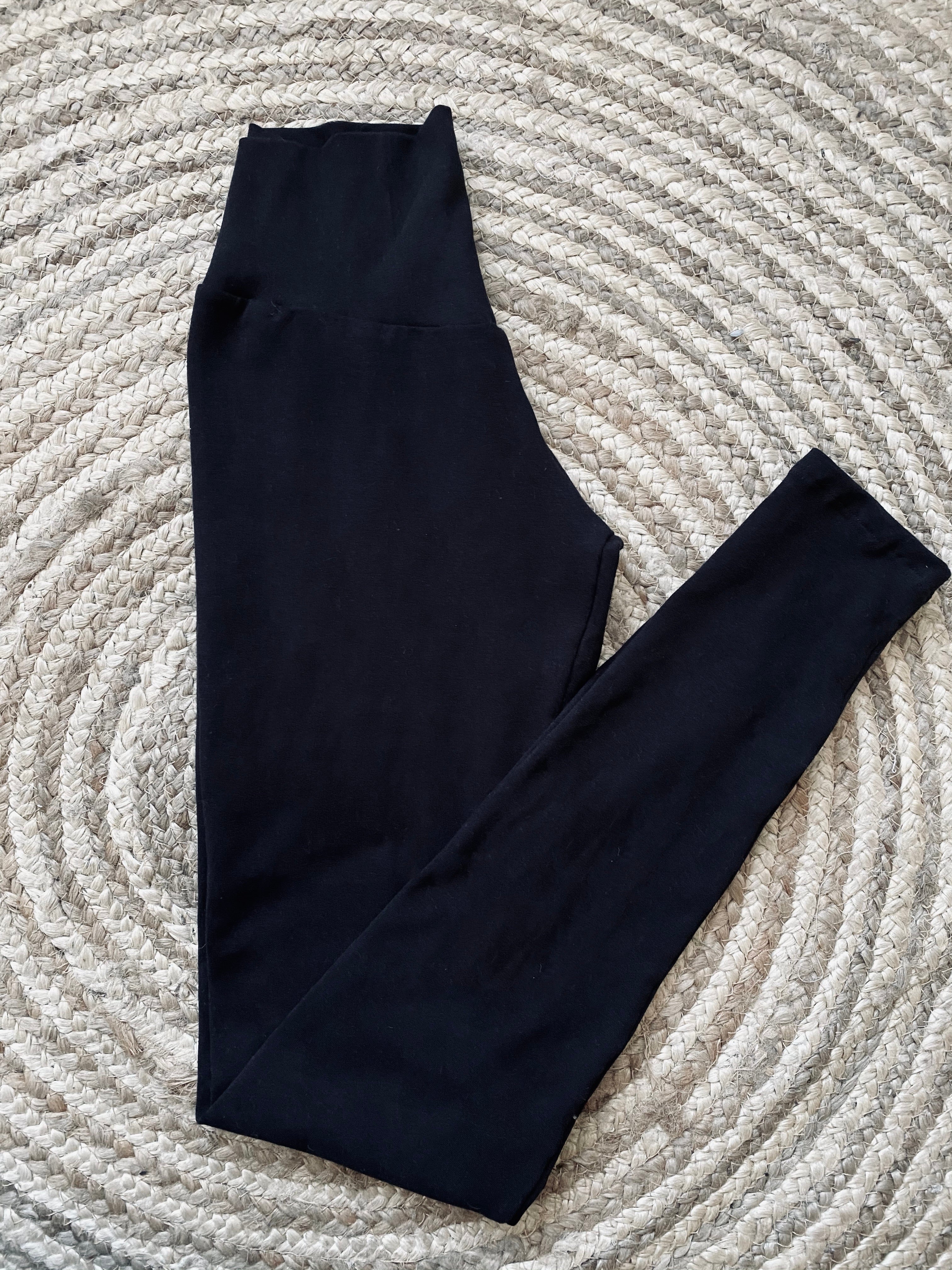 LEGGINGS CROSSOVER BLACK DUPONT