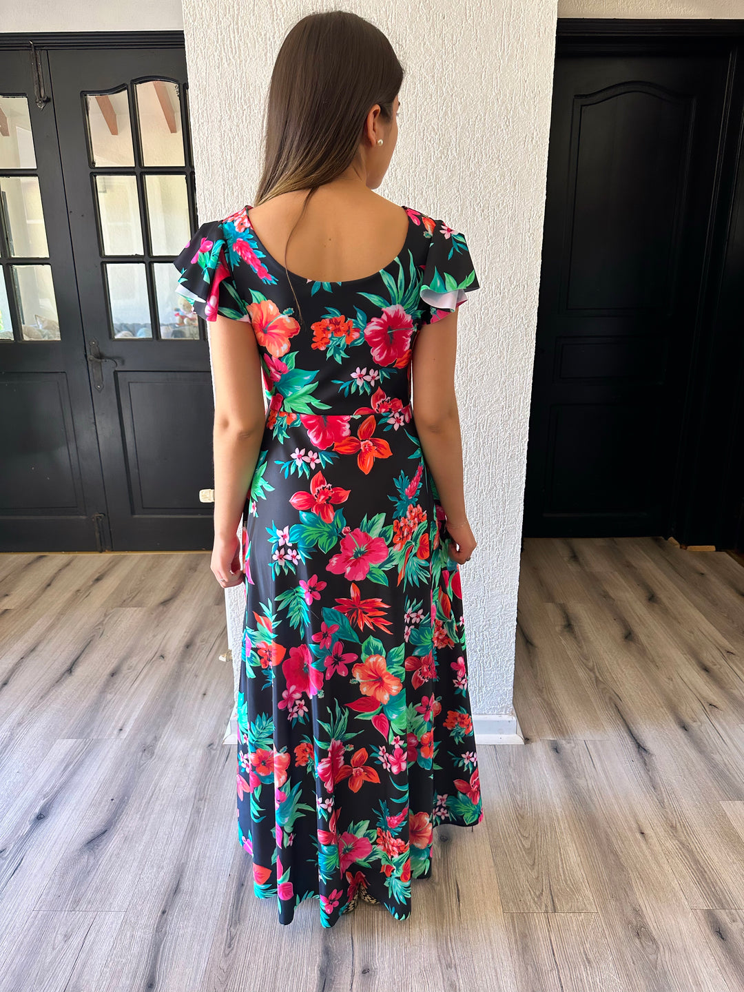 MAXI DRESS CRUZADO DOMINGA