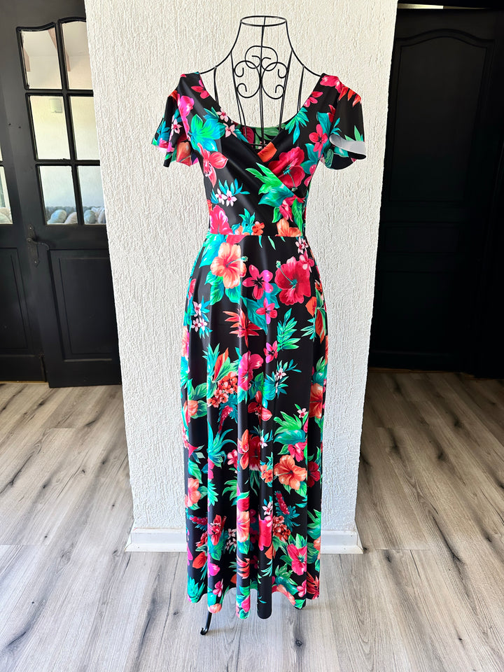 MAXI DRESS CRUZADO DOMINGA