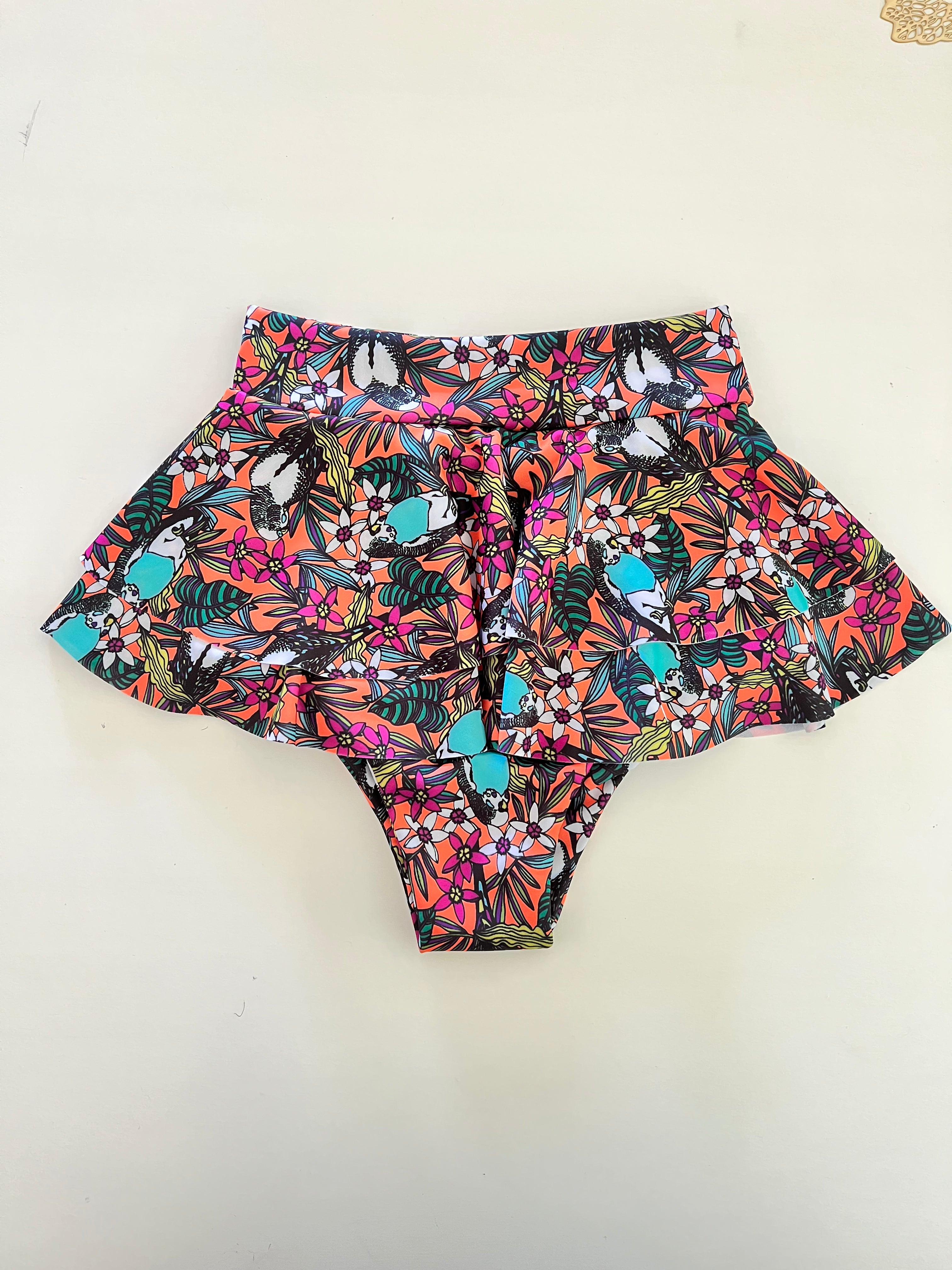 BOTTOMS DOBLE FALDA ESTAMPADO A ELECCION