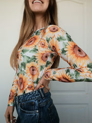 POLERA PRETINA SUNFLOWER