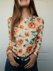 POLERA PRETINA SUNFLOWER