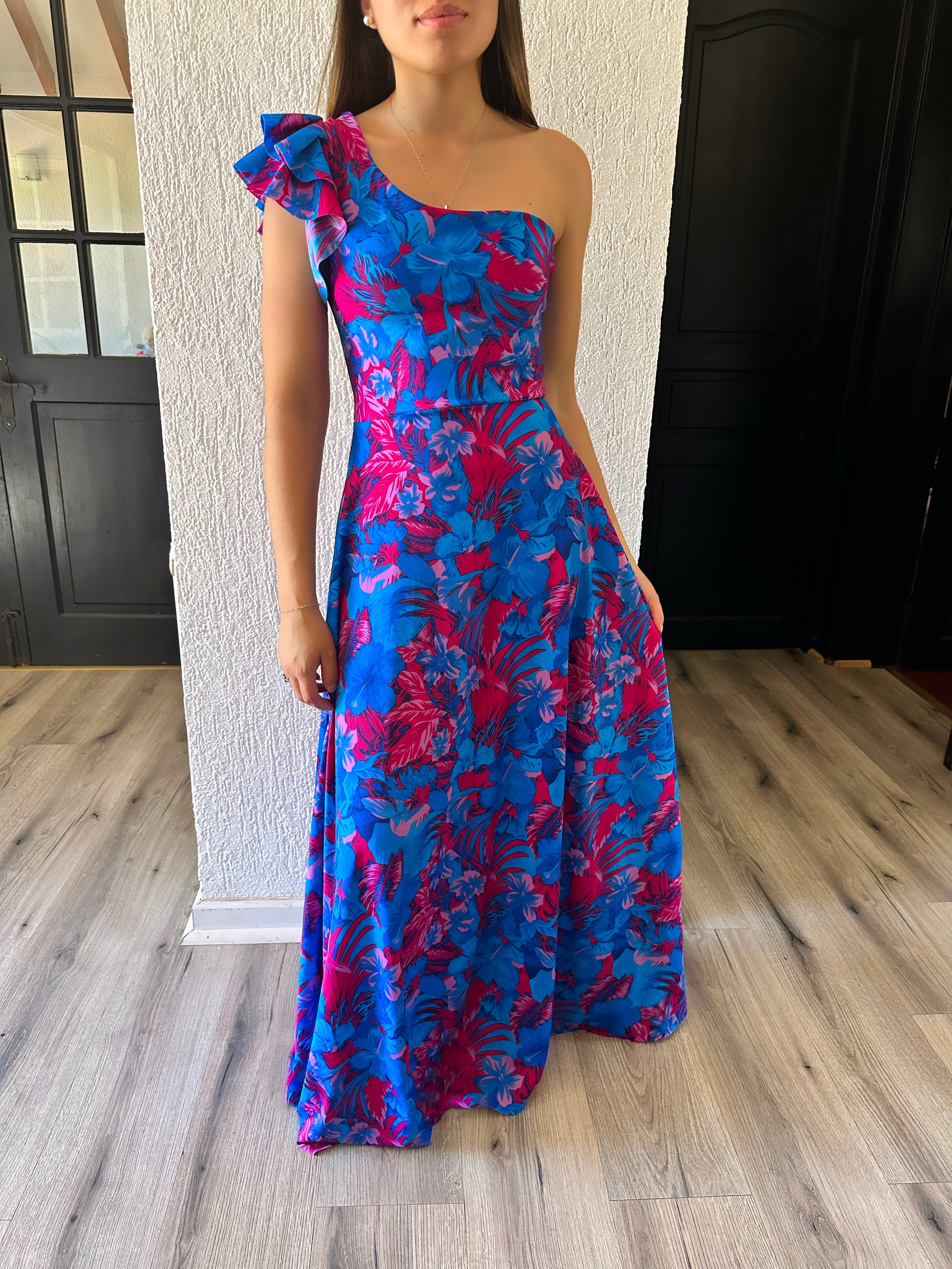 MAXI DRESS MERAKI ESTAMPADO A ELECCION