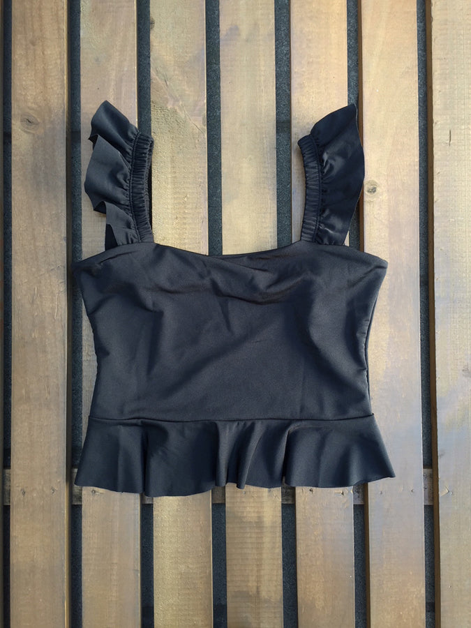 TOP RECTO VUELITOS LIPA COLOR A ELECCION 