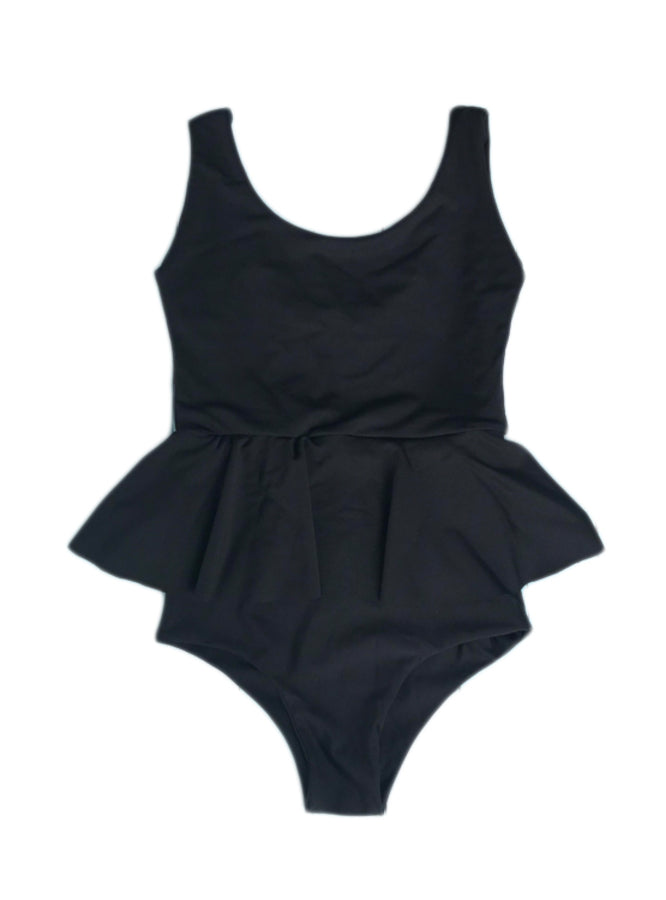 TRAJE DE BAÑO PEPPLUM COLOR A ELECCION 